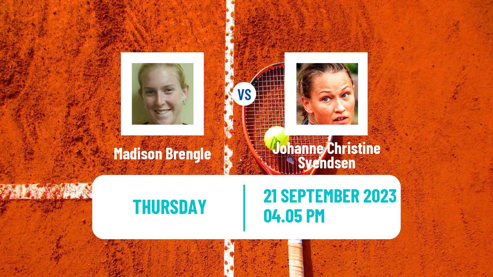 Tennis ITF W60 Berkeley Ca Women Madison Brengle - Johanne Christine Svendsen