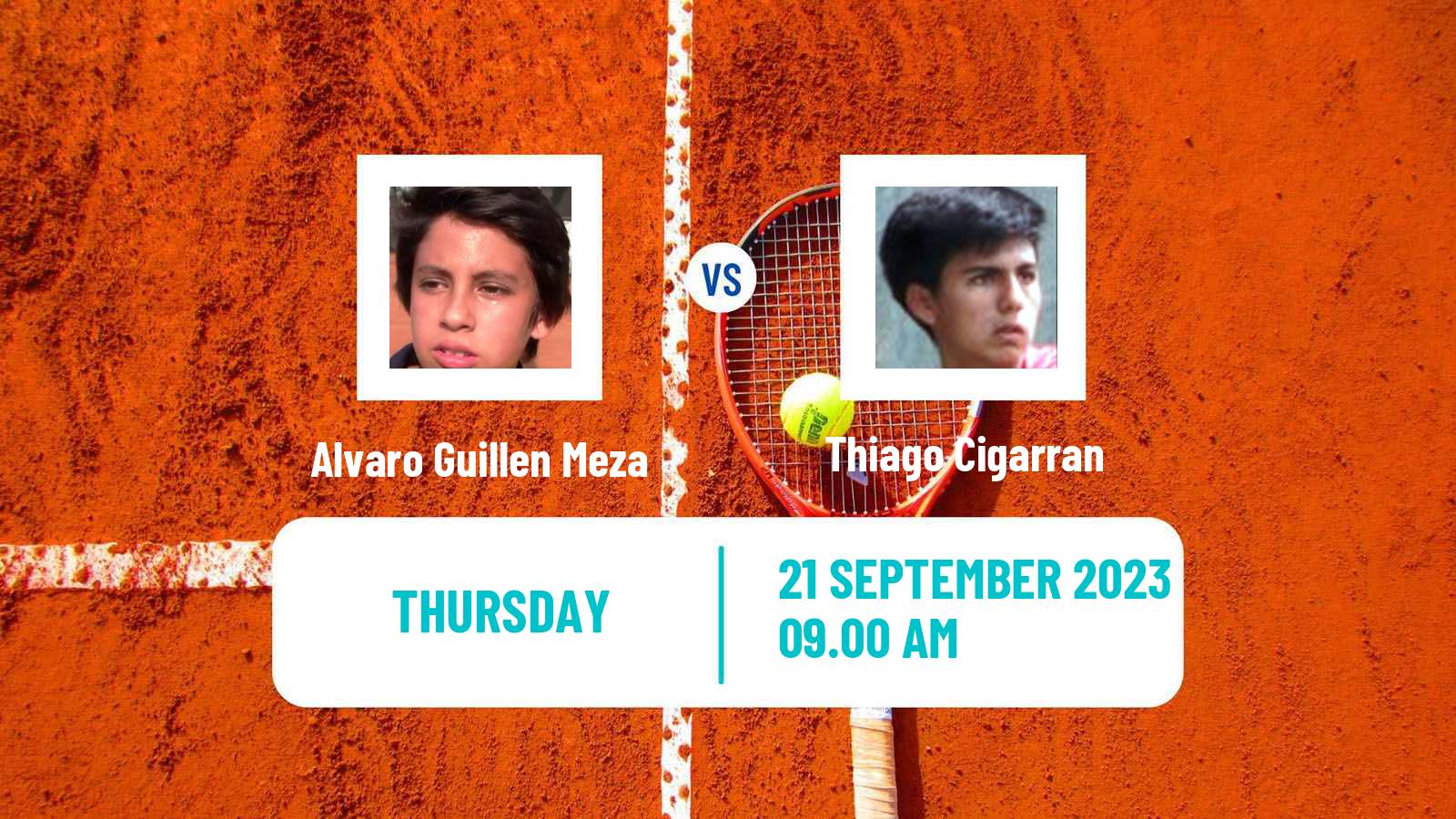 Tennis ITF M15 Punta Del Este Men Alvaro Guillen Meza - Thiago Cigarran