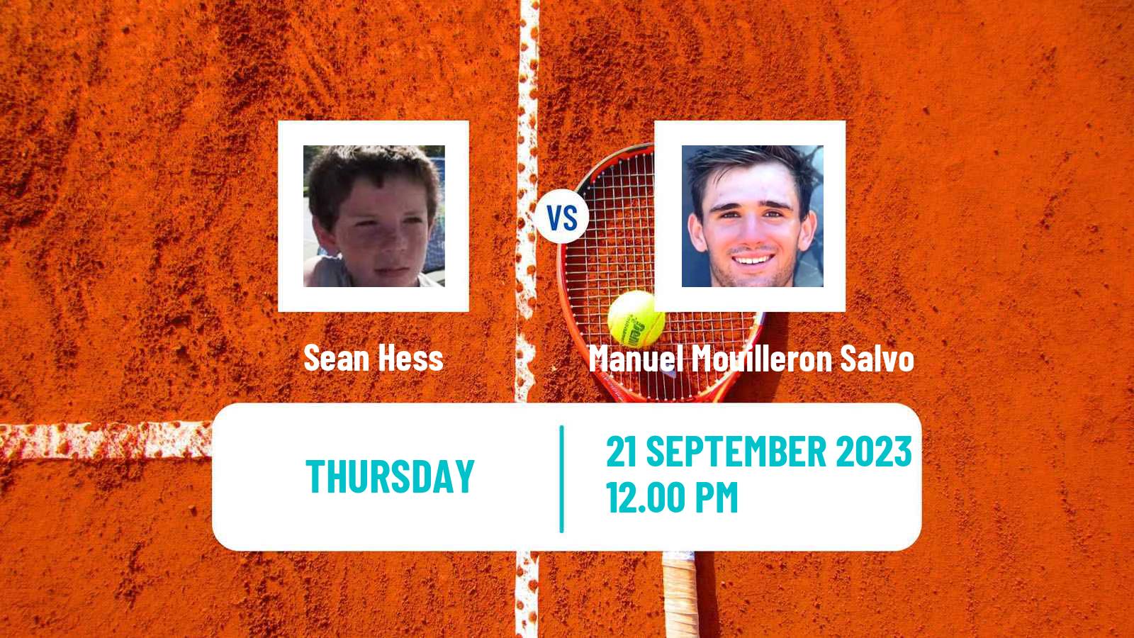 Tennis ITF M15 Punta Del Este Men Sean Hess - Manuel Mouilleron Salvo