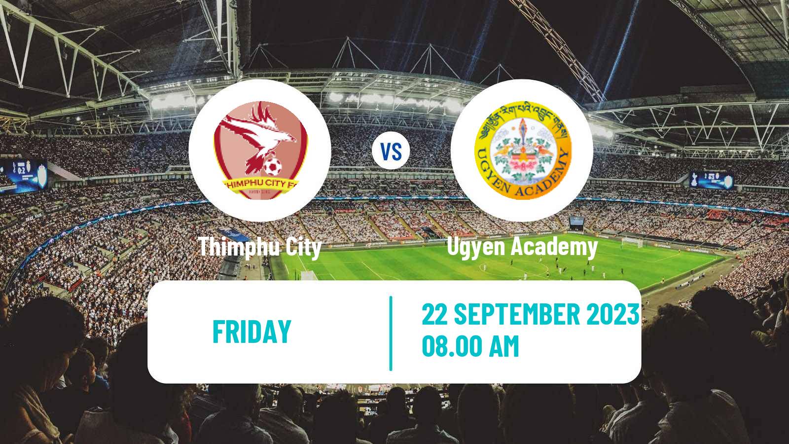 Soccer Bhutan Premier League Thimphu City - Ugyen Academy