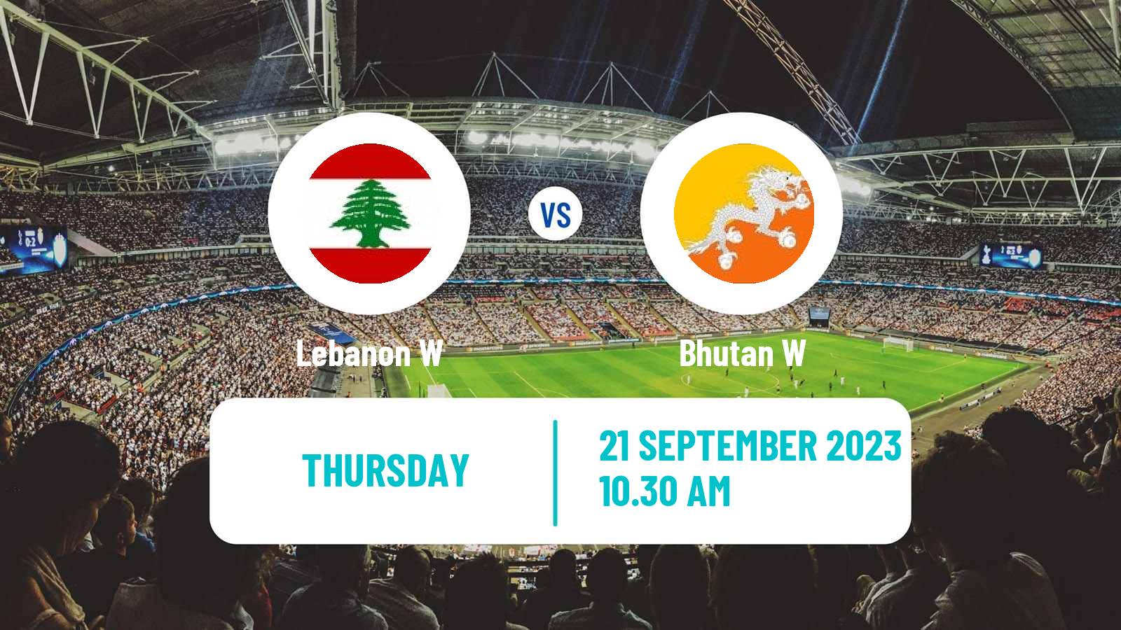 Soccer Friendly International Women Lebanon W - Bhutan W