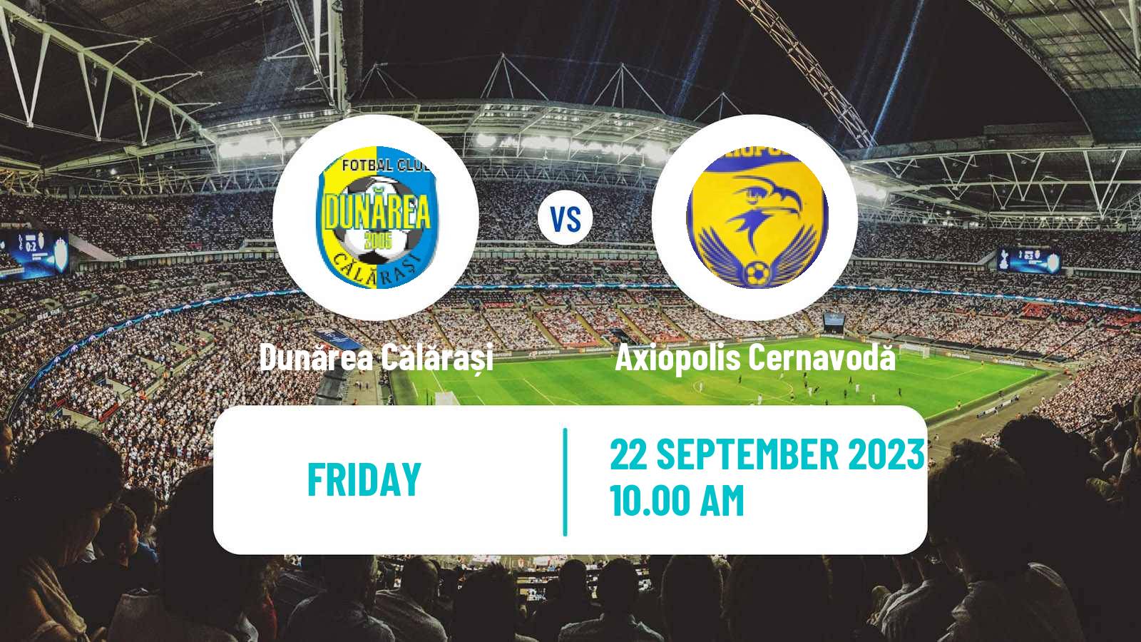 Soccer Romanian Liga 3 - Seria 3 Dunărea Călărași - Axiopolis Cernavodă