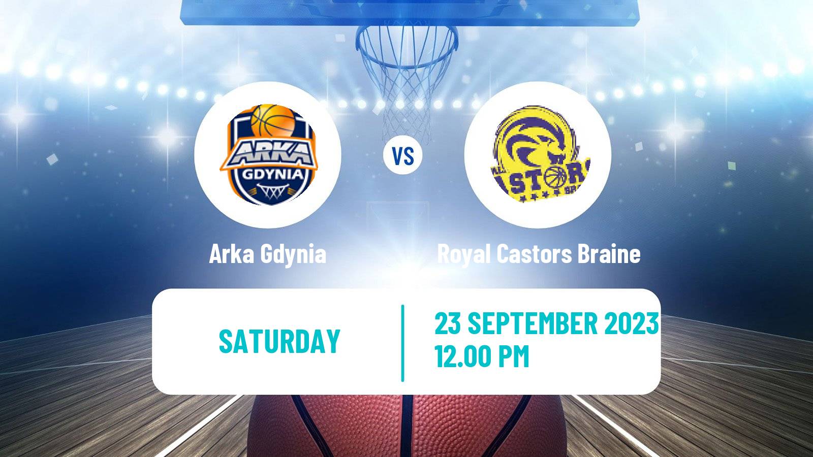 Basketball Club Friendly Basketball Women Arka Gdynia - Royal Castors Braine