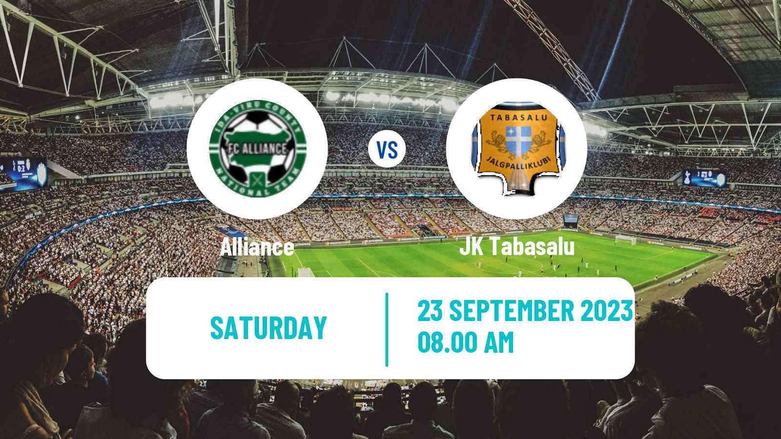 Soccer Estonian Esiliiga Alliance - Tabasalu