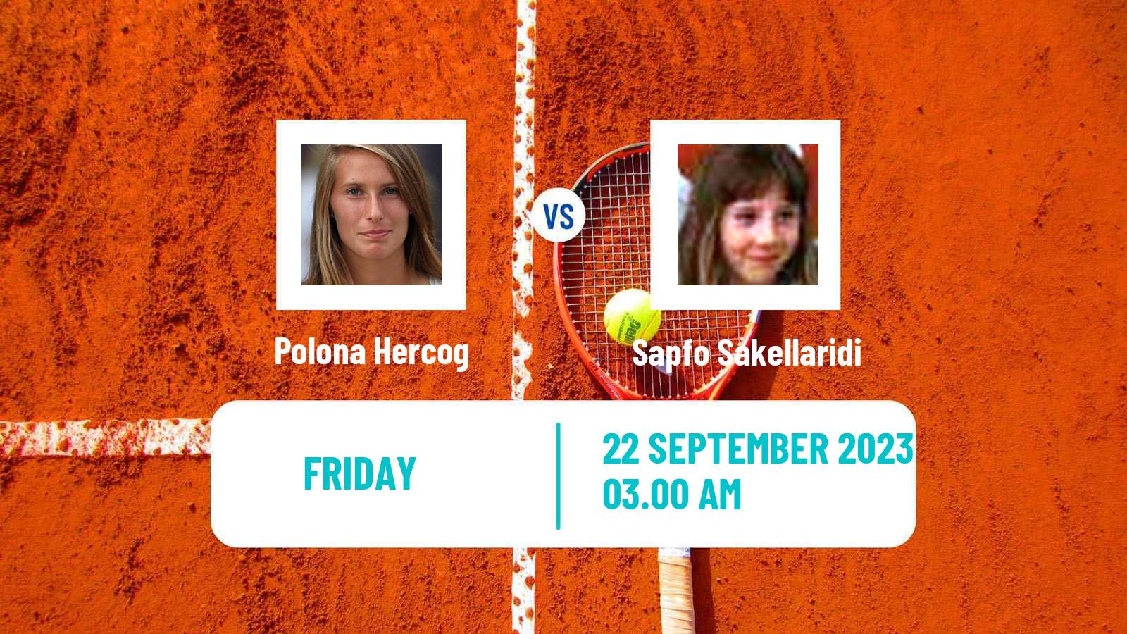 Tennis ITF W40 Pazardzhik Women Polona Hercog - Sapfo Sakellaridi