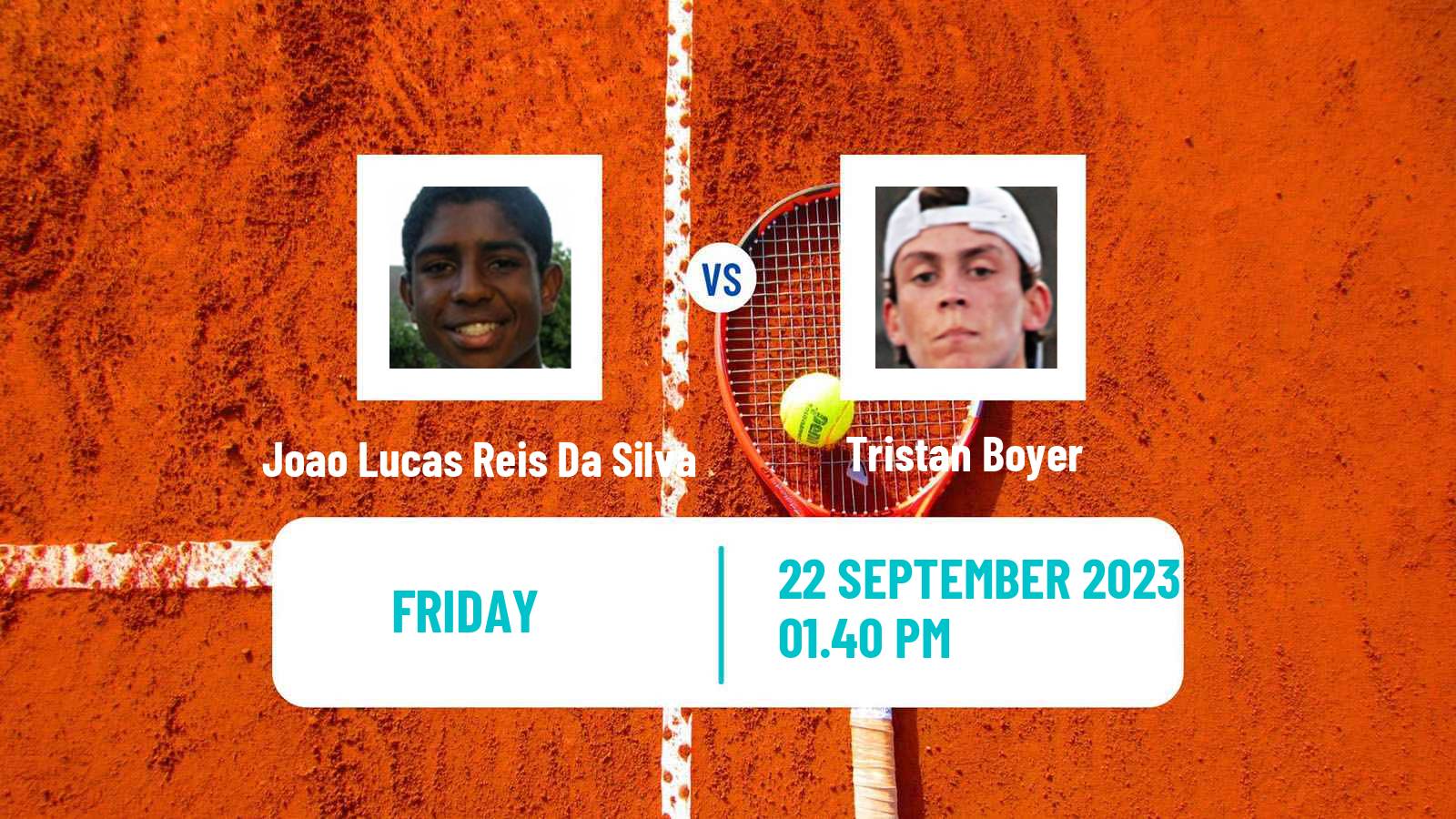 Tennis Antofagasta Challenger Men Joao Lucas Reis Da Silva - Tristan Boyer