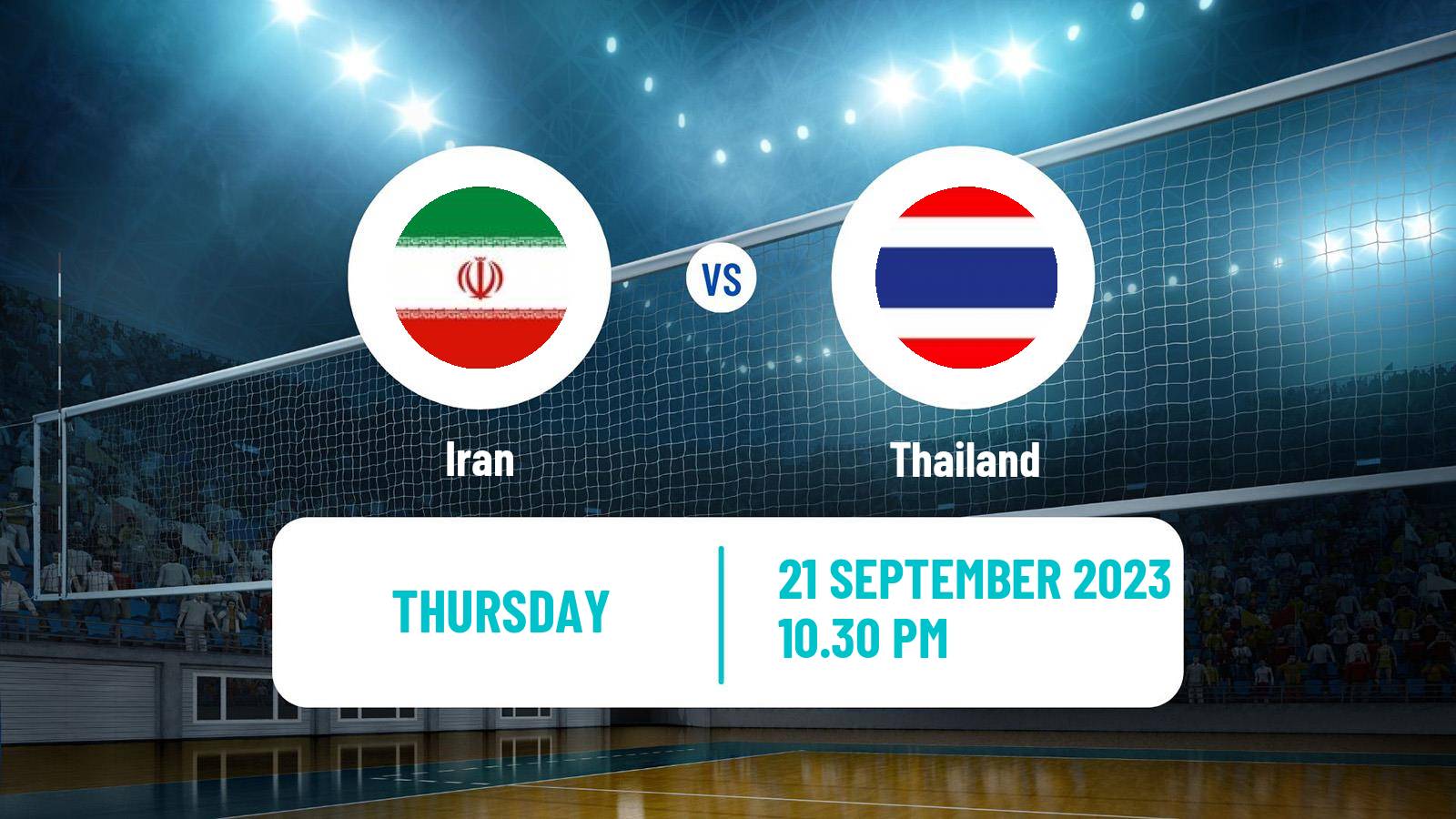 Volleyball Asian Games Volleyball Iran - Thailand