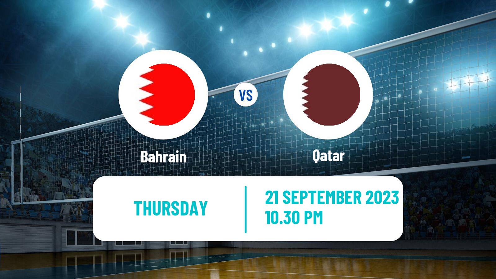 Volleyball Asian Games Volleyball Bahrain - Qatar