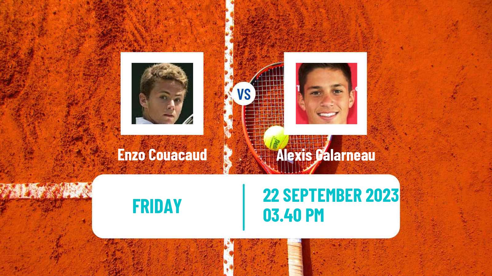 Tennis Columbus Challenger Men Enzo Couacaud - Alexis Galarneau