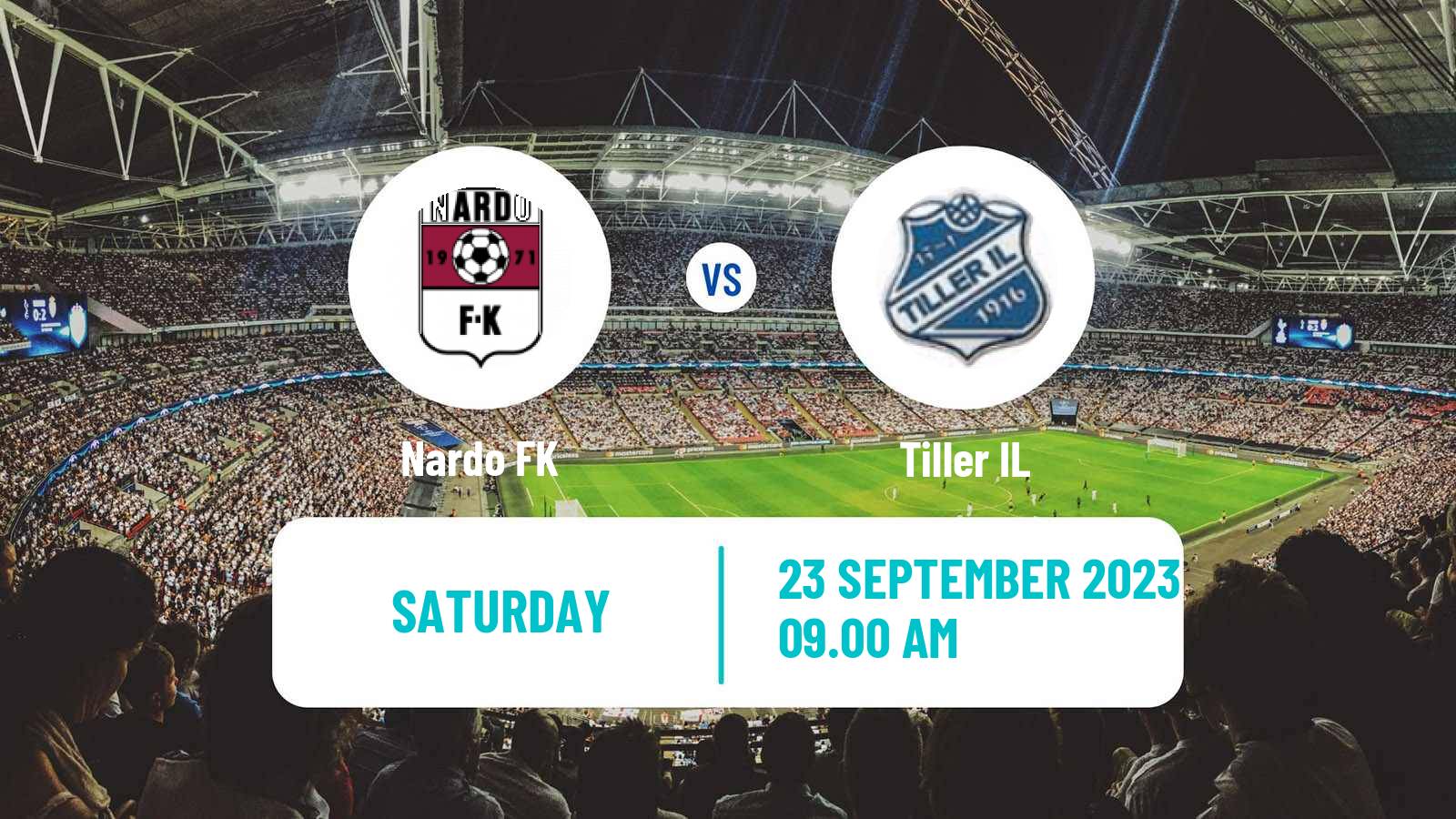 Soccer Norwegian Division 3 - Group 5 Nardo - Tiller