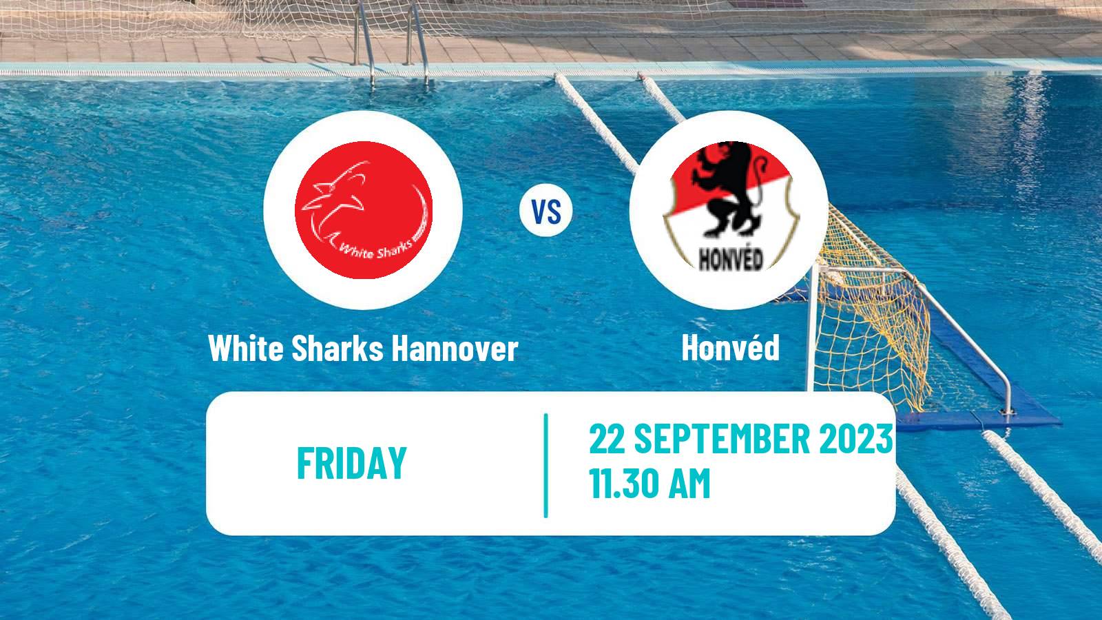 Water polo Euro Cup Water Polo White Sharks Hannover - Honvéd