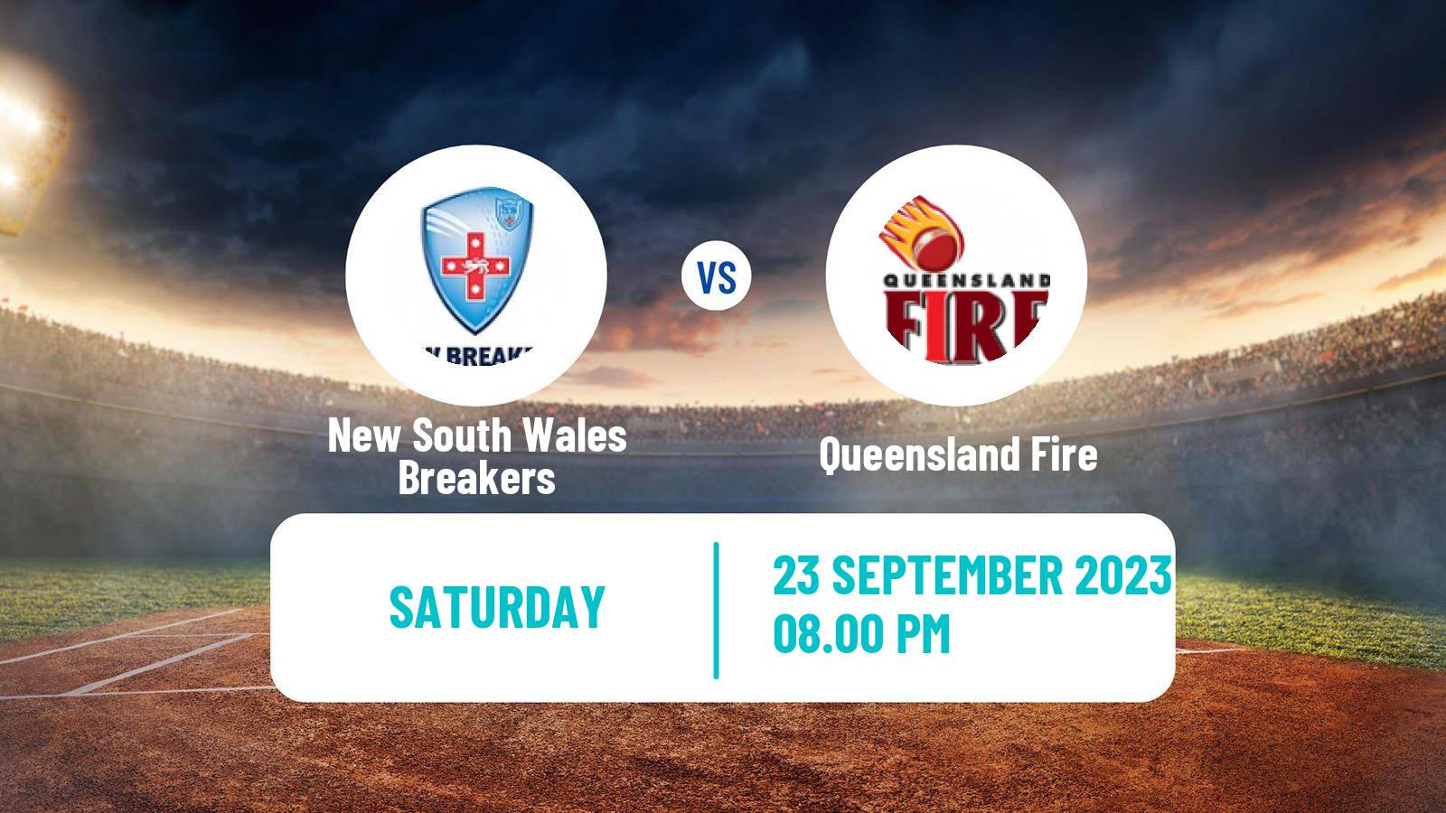 Cricket Australian National League Cricket Women New South Wales Breakers - Queensland Fire