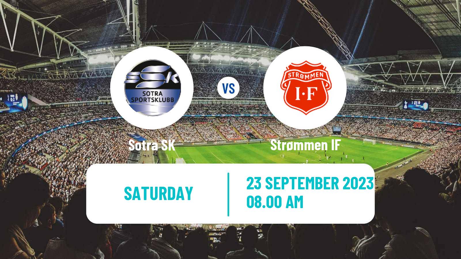 Soccer Norwegian Division 2 - Group 2 Sotra - Strømmen