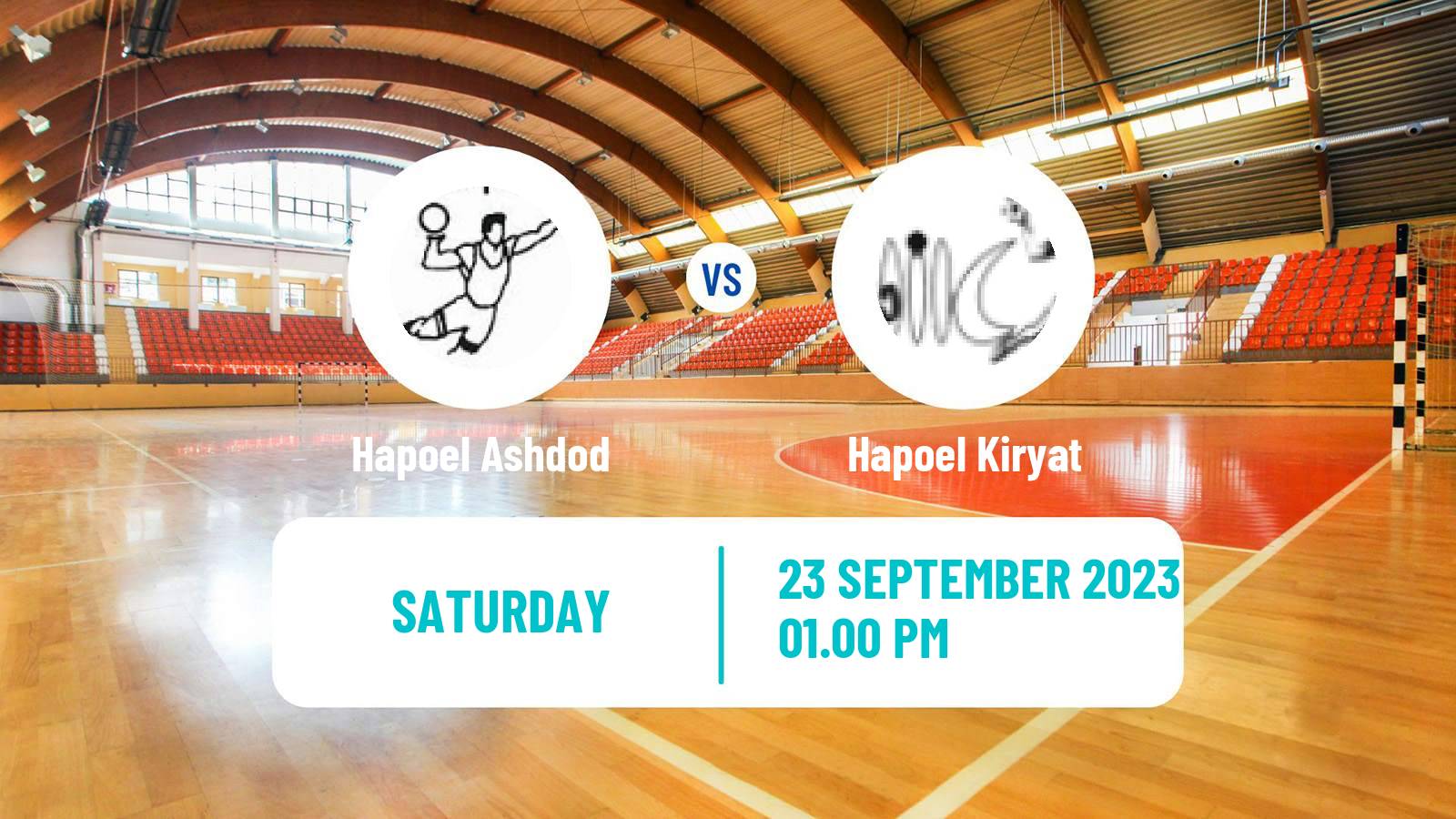 Handball Israeli Division 1 Handball Hapoel Ashdod - Hapoel Kiryat