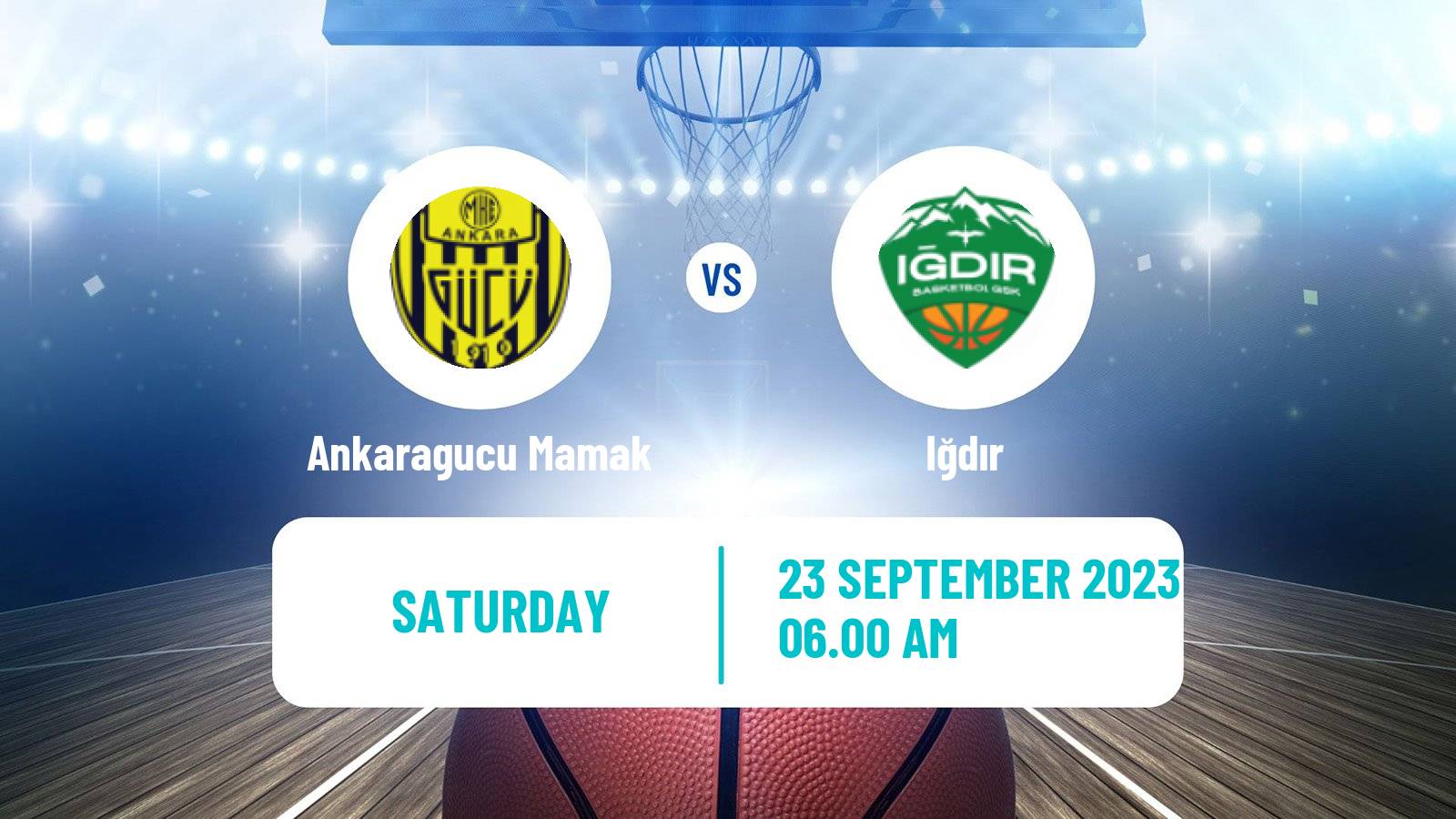 Basketball Turkish TBL Ankaragucu Mamak - Iğdır