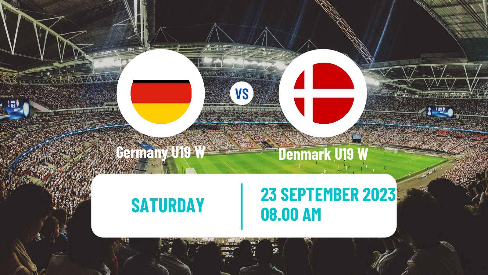 Soccer Friendly International Women Germany U19 W - Denmark U19 W