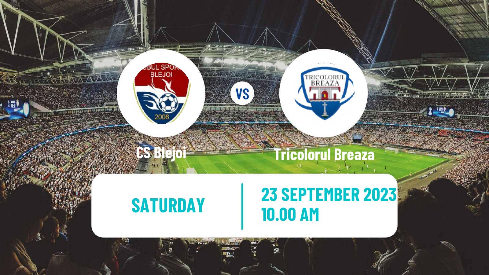 Soccer Romanian Liga 3 - Seria 4 Blejoi - Tricolorul Breaza