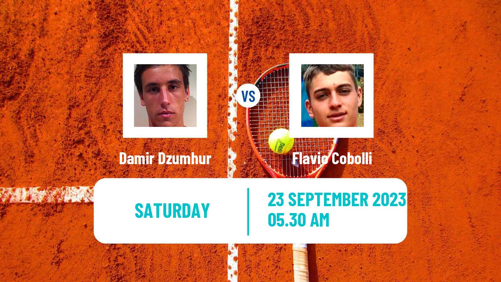Tennis Sibiu Challenger Men Damir Dzumhur - Flavio Cobolli
