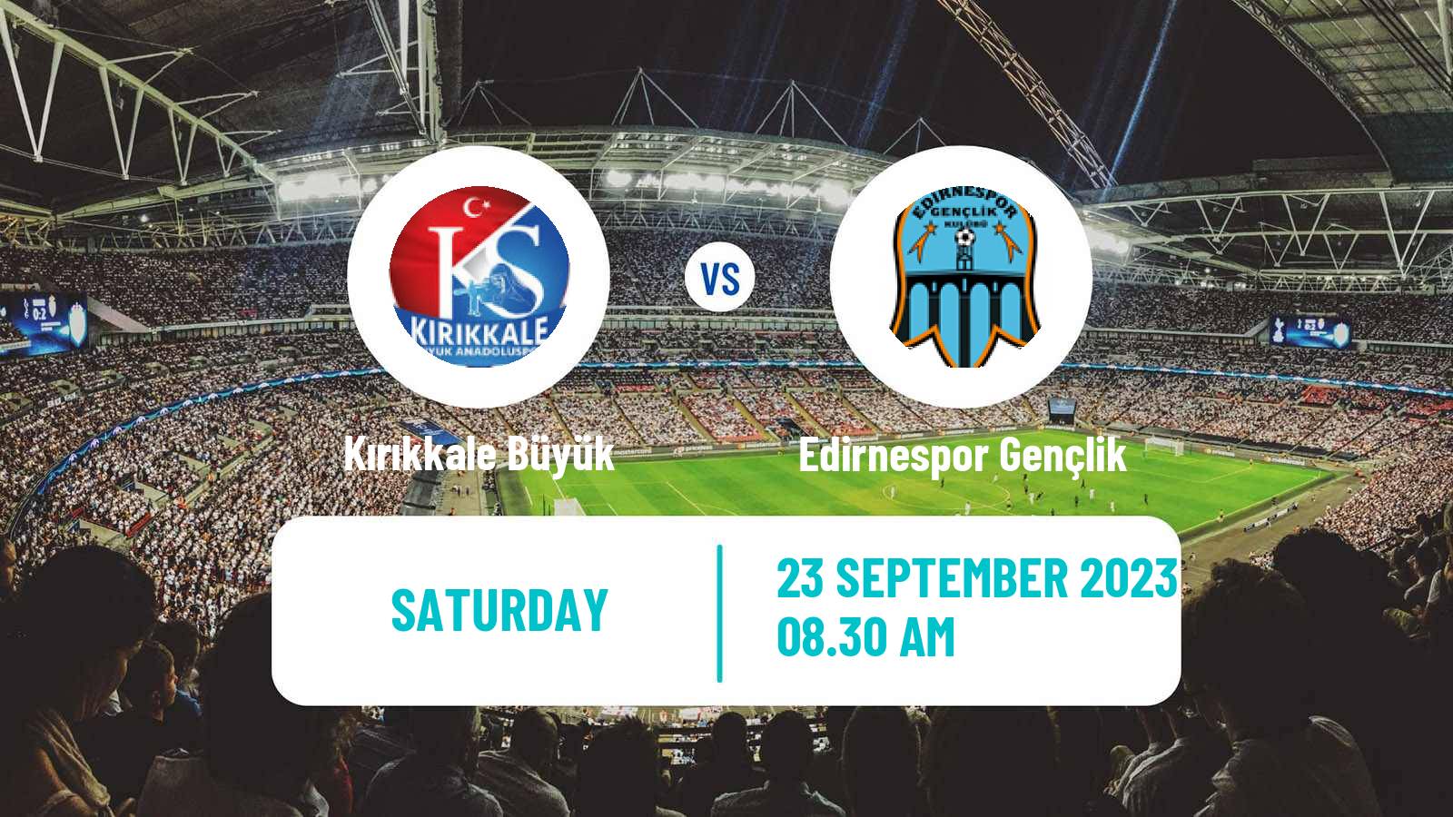 Soccer Turkish 3 Lig Group 1 Kırıkkale Büyük - Edirnespor Gençlik