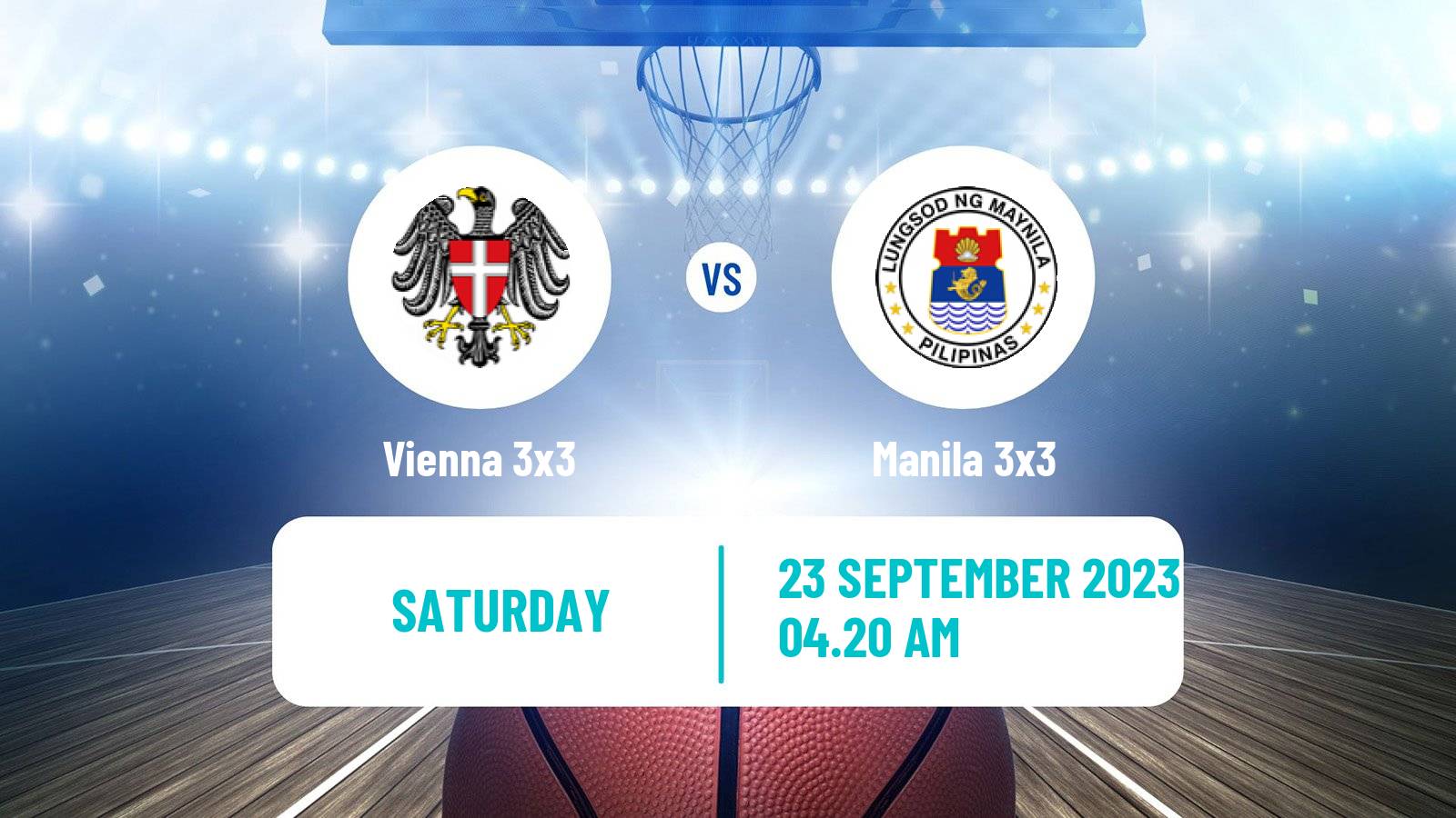 Basketball World Tour Сebu 3x3 Vienna 3x3 - Manila 3x3