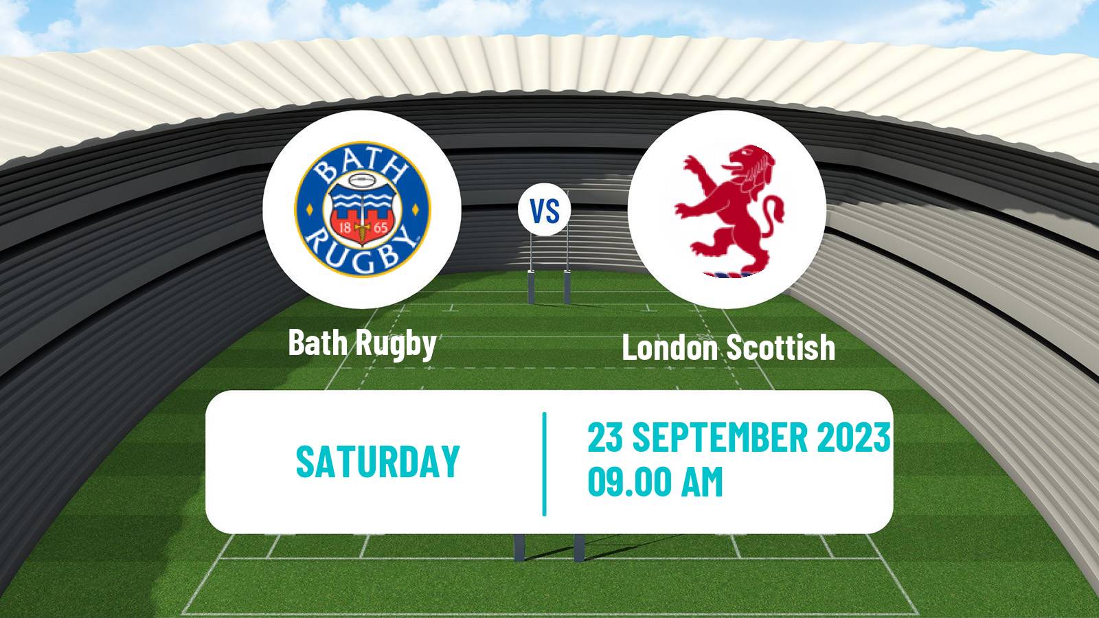 Rugby union English Premiership Rugby Cup Bath - London Scottish
