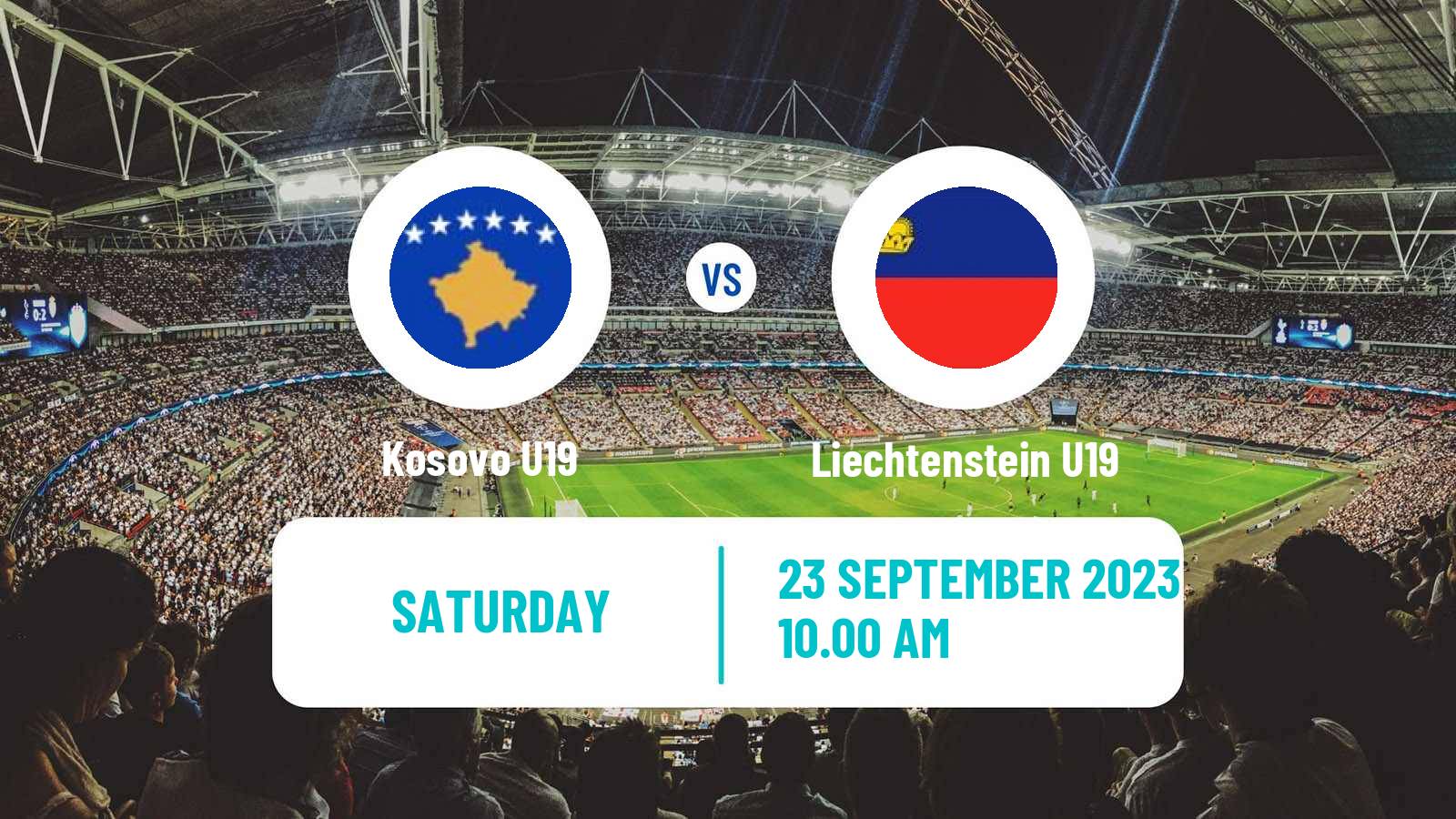 Soccer Friendly Kosovo U19 - Liechtenstein U19