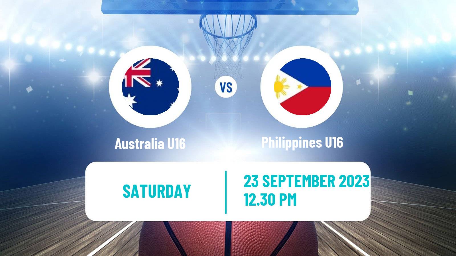 Basketball Asia Championship U16 Basketball Australia U16 - Philippines U16