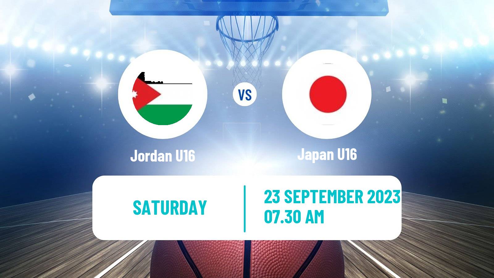 Basketball Asia Championship U16 Basketball Jordan U16 - Japan U16