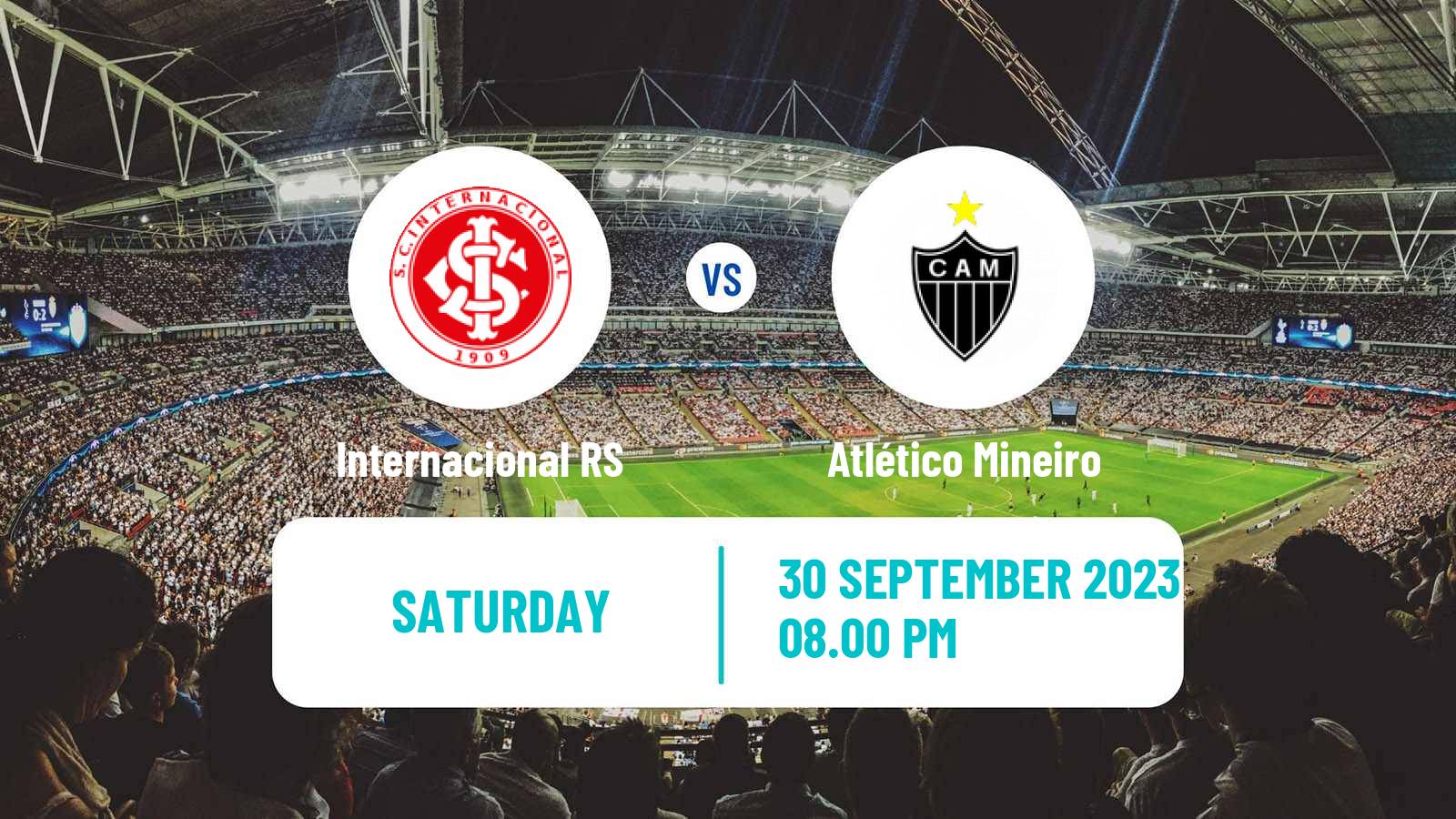 Soccer Brazilian Serie A Internacional RS - Atlético Mineiro