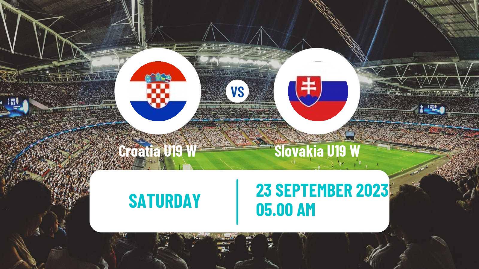 Soccer Friendly International Women Croatia U19 W - Slovakia U19 W