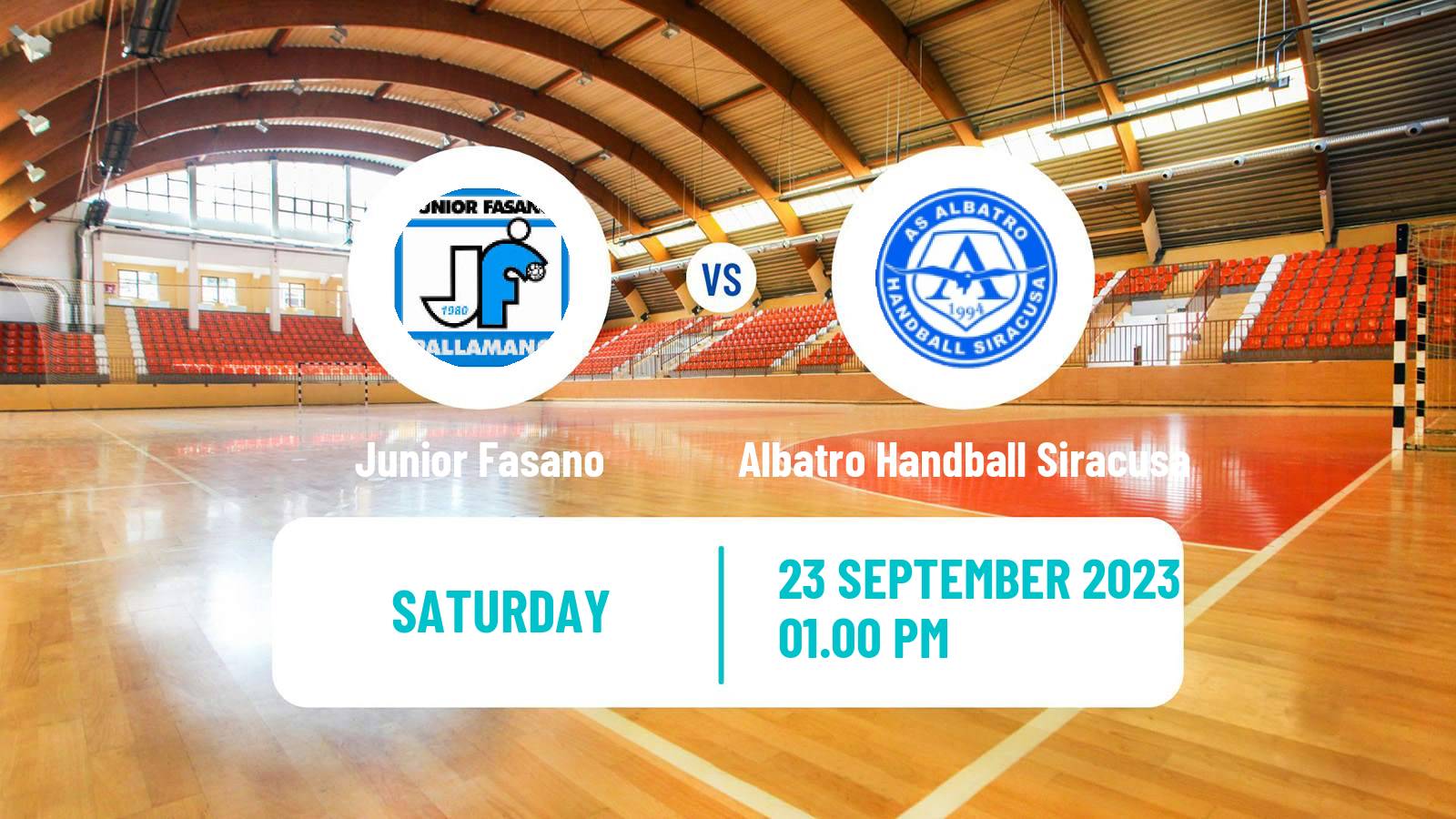 Handball Italian Serie A Handball Junior Fasano - Albatro Handball Siracusa