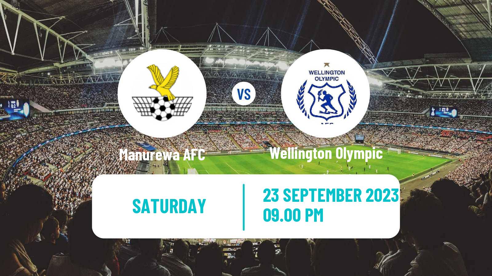 Soccer New Zealand National League Manurewa - Wellington Olympic