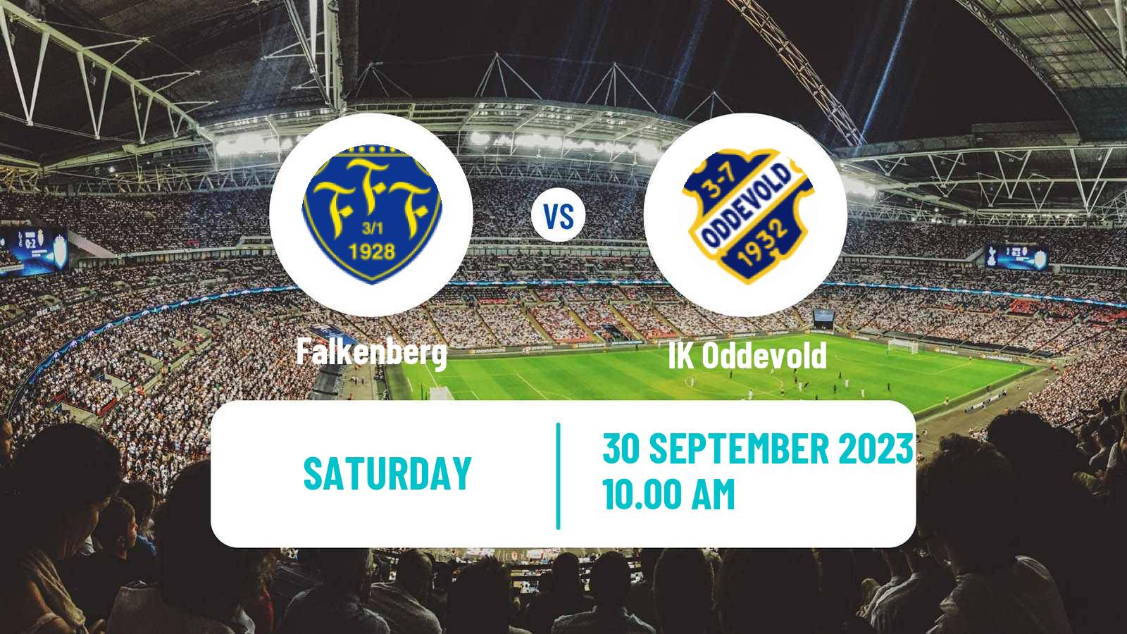 Soccer Swedish Division 1 Södra Falkenberg - Oddevold