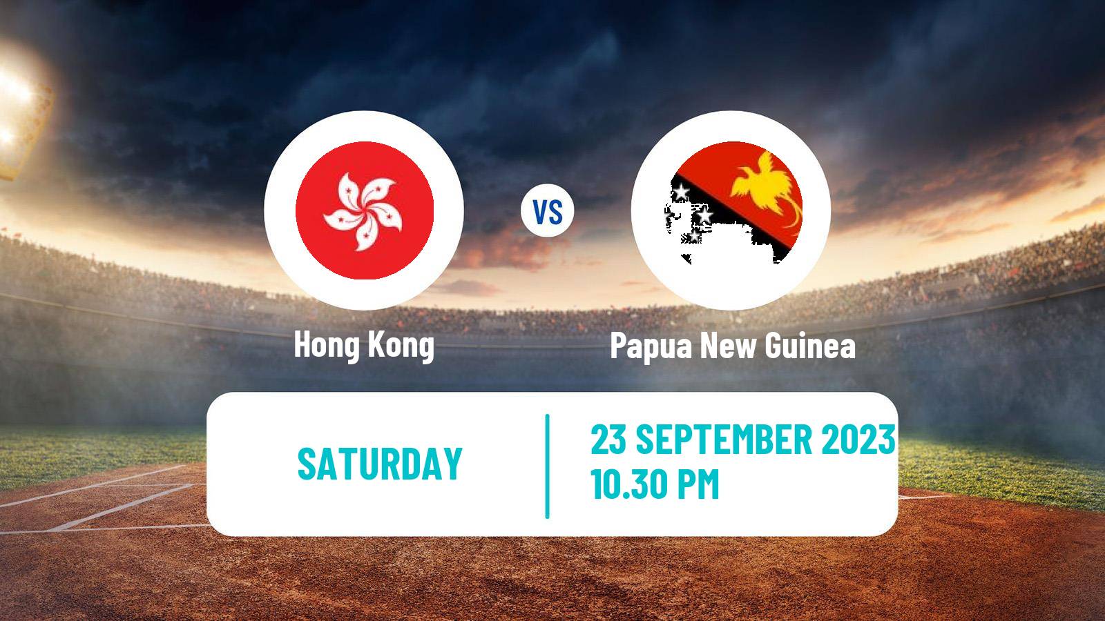 Cricket T20 Tri-Nation Series Hong Kong - Papua New Guinea