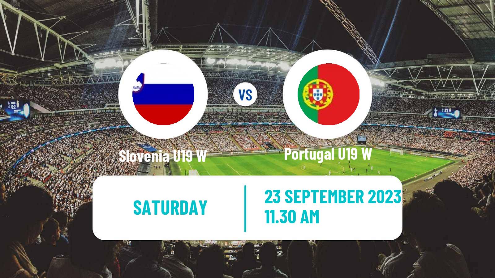 Soccer Friendly International Women Slovenia U19 W - Portugal U19 W