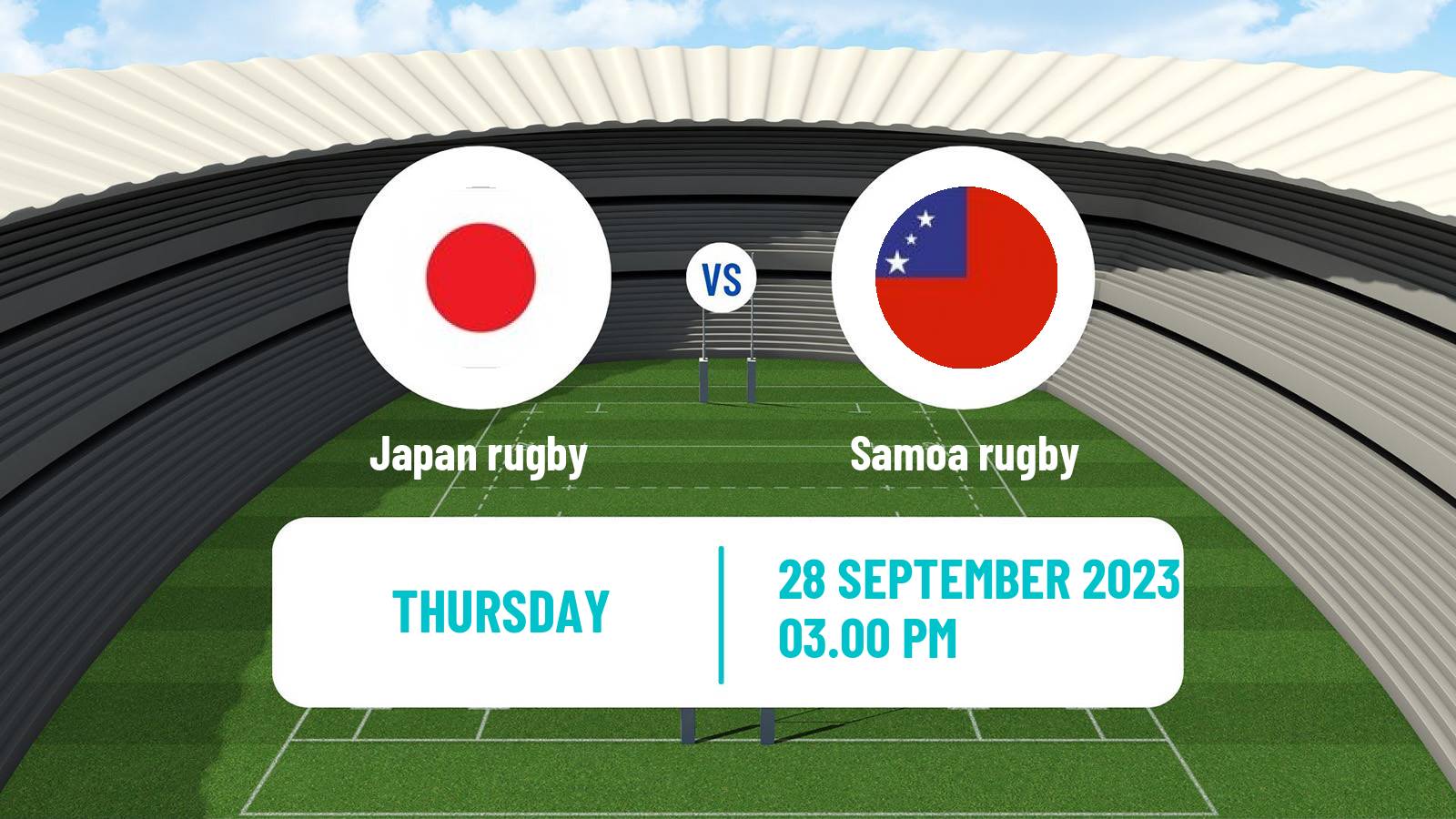 Rugby union Rugby World Cup Japan - Samoa