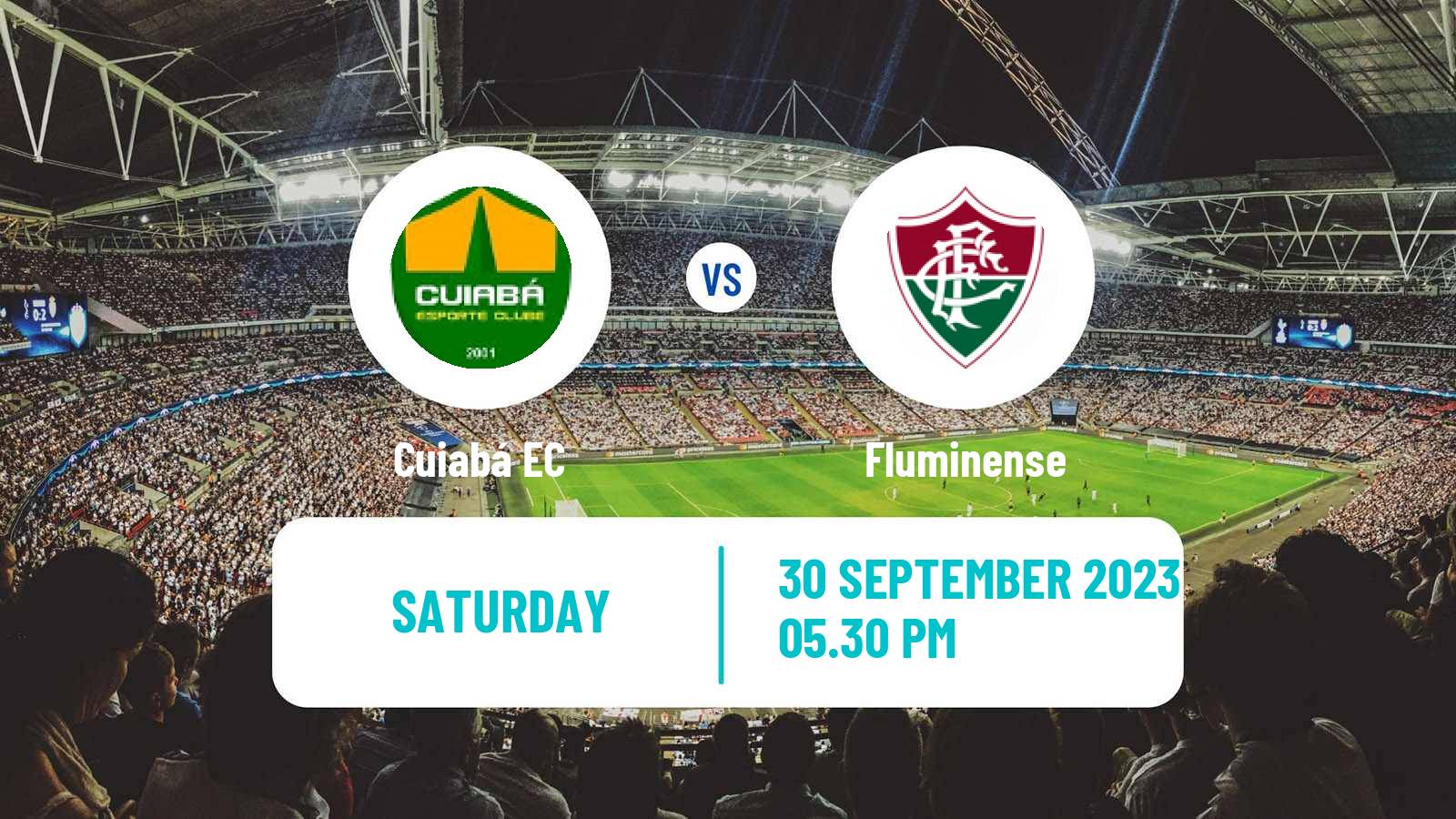 Soccer Brazilian Serie A Cuiabá - Fluminense