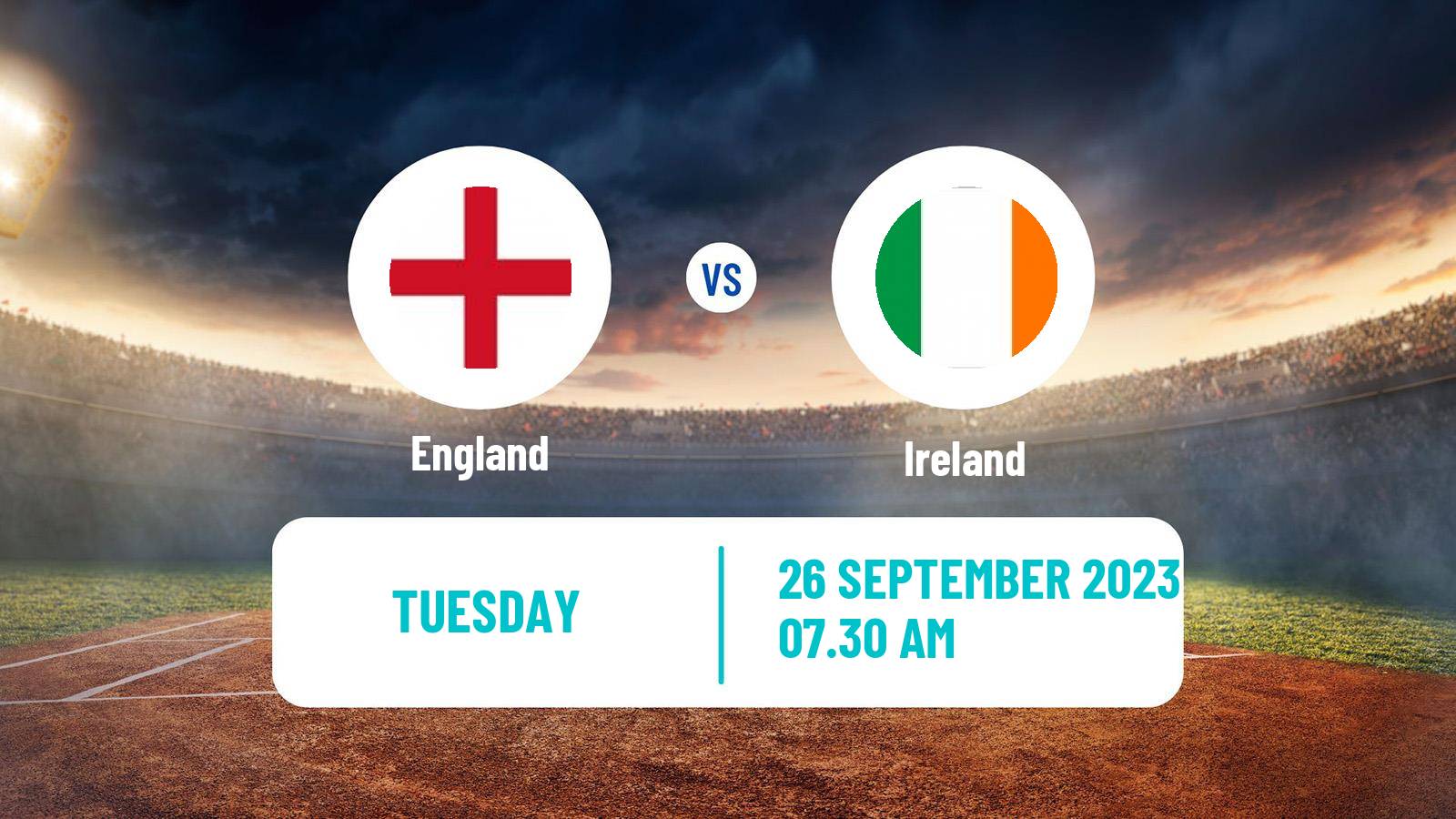 Cricket One Day International England - Ireland