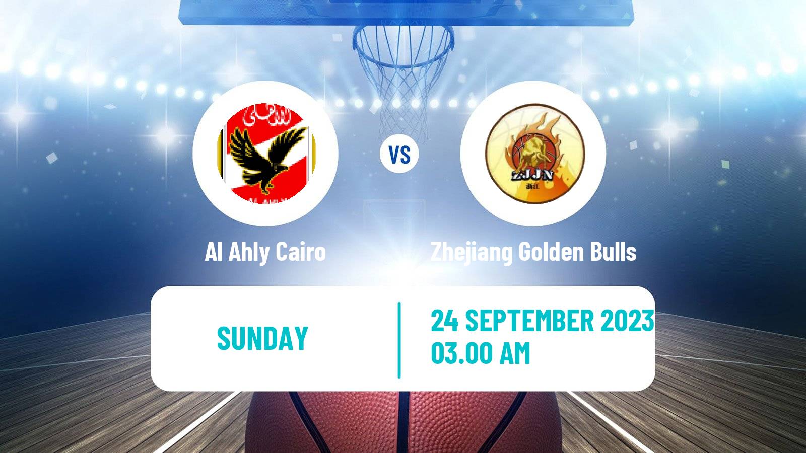Basketball Basketball Intercontinental Cup Al Ahly Cairo - Zhejiang Golden Bulls