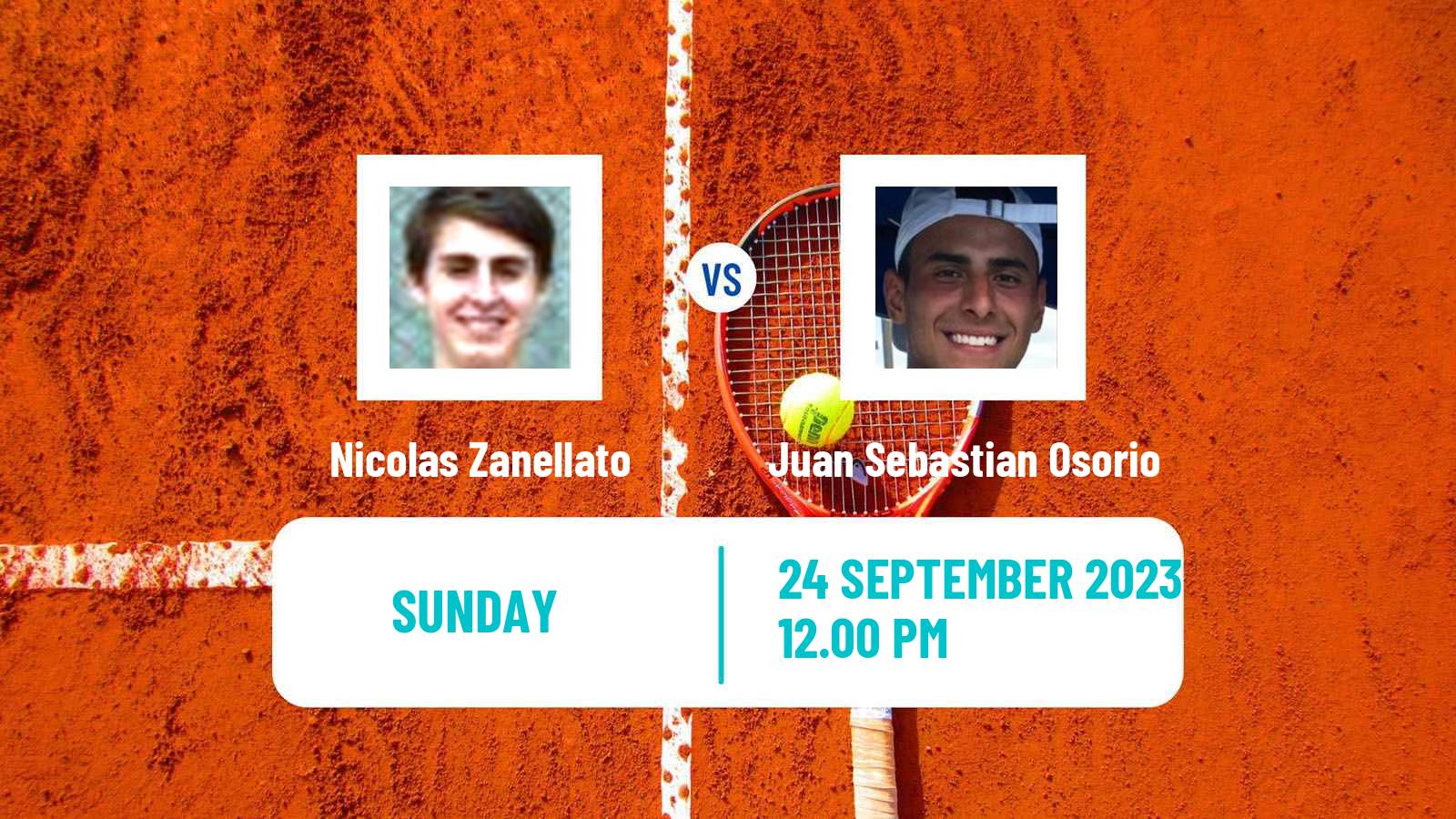 Tennis Bogota Challenger Men 2023 Nicolas Zanellato - Juan Sebastian Osorio