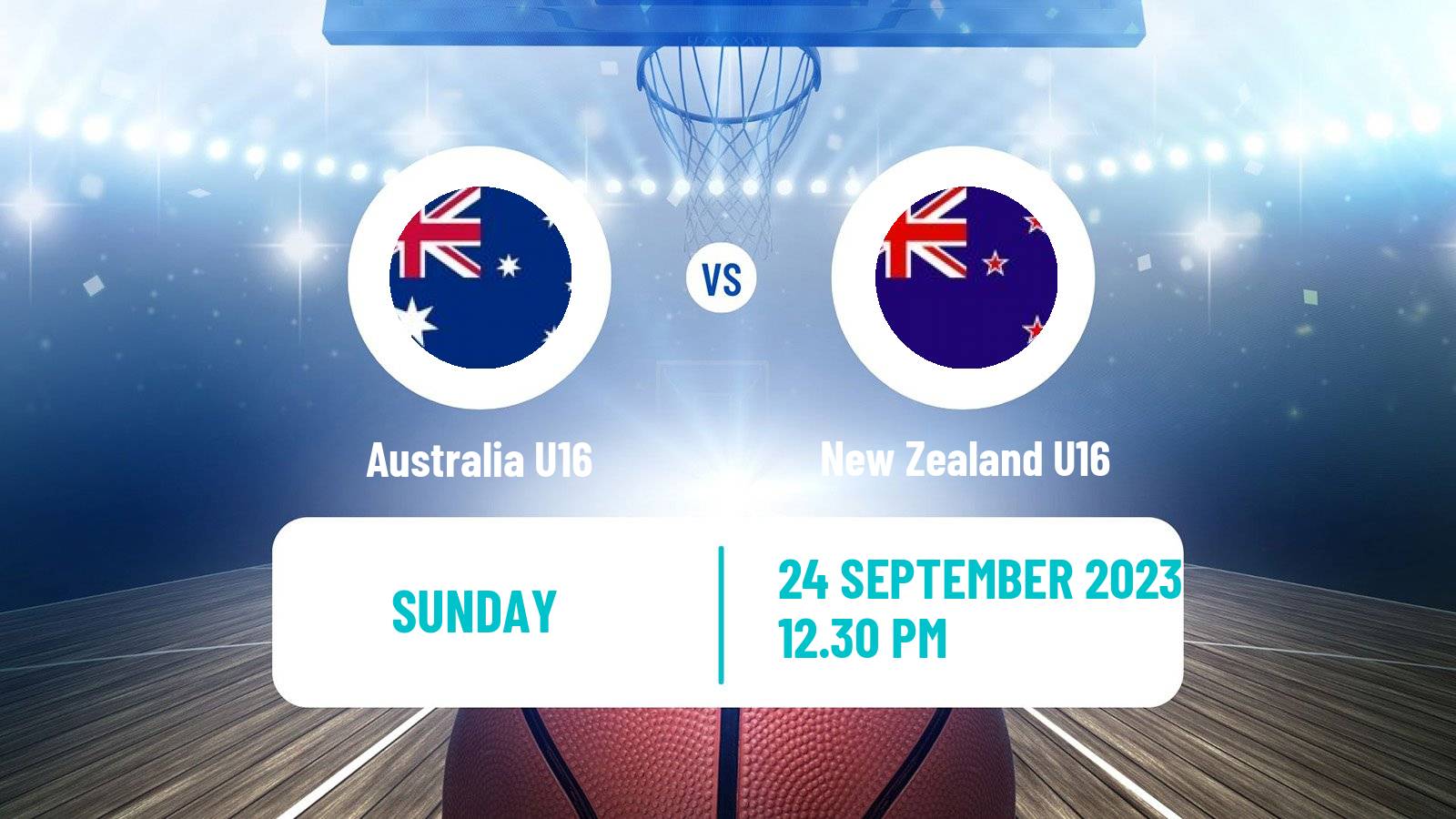 Basketball Asia Championship U16 Basketball Australia U16 - New Zealand U16