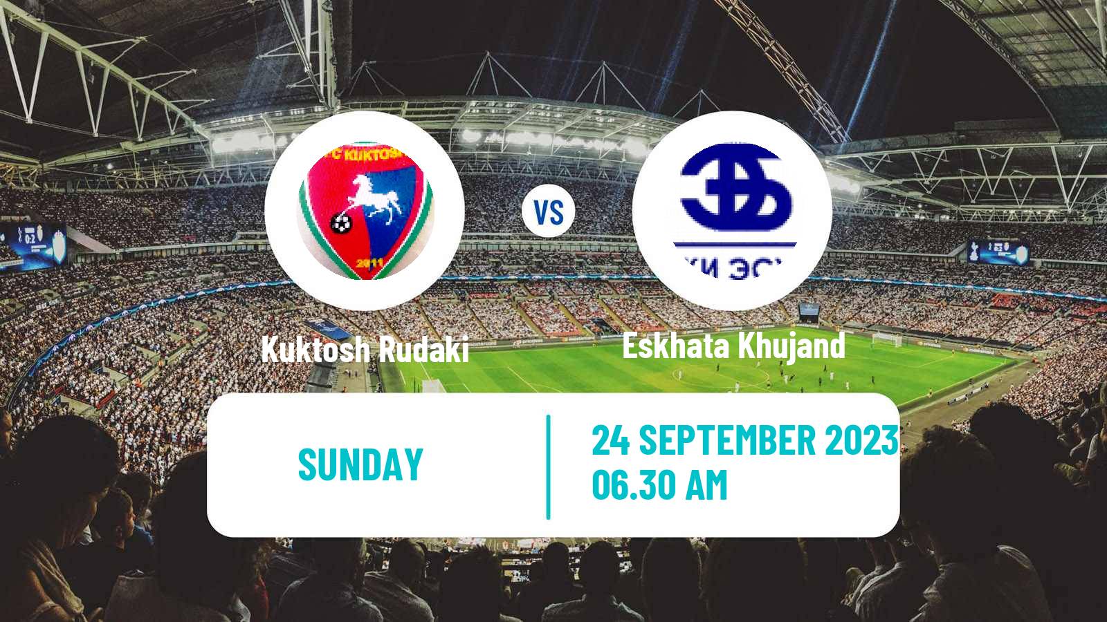 Soccer Tajik League Kuktosh Rudaki - Eskhata Khujand
