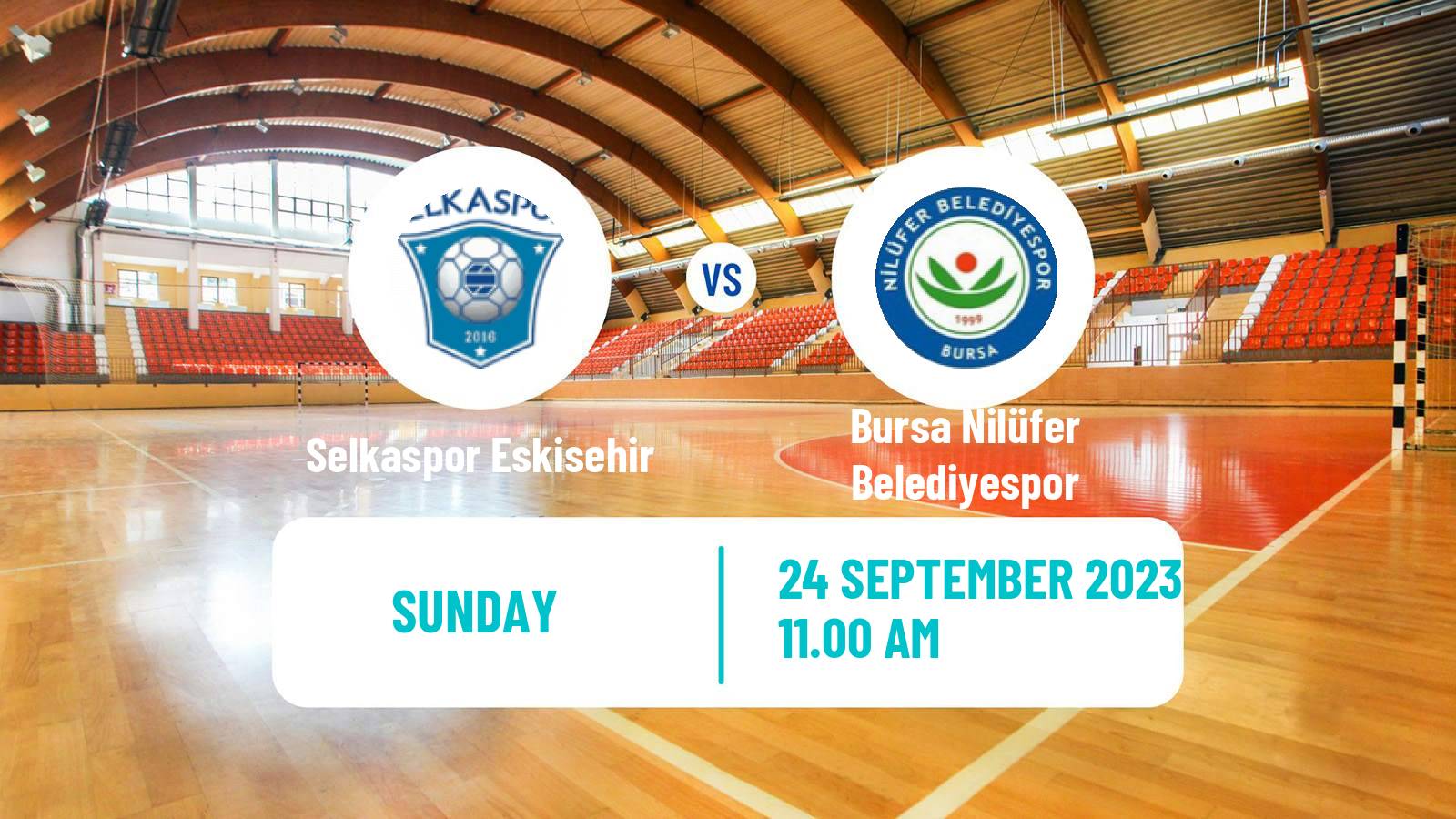 Handball Turkish Superlig Handball Selkaspor Eskisehir - Bursa Nilüfer Belediyespor