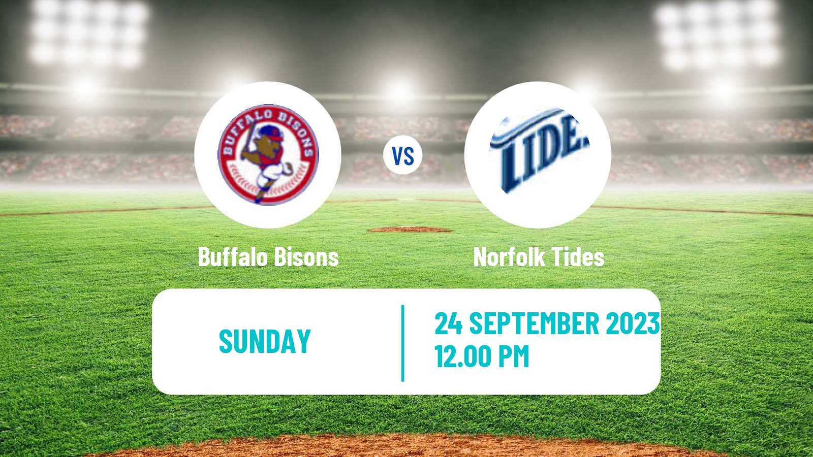 Baseball IL Buffalo Bisons - Norfolk Tides