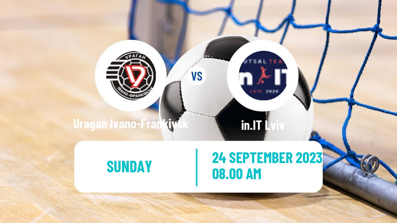 Futsal Ukrainian Extra Liga Futsal Uragan Ivano-Frankivsk - in.IT Lviv