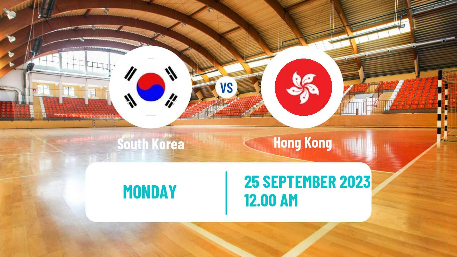 Handball Asian Games Handball South Korea - Hong Kong