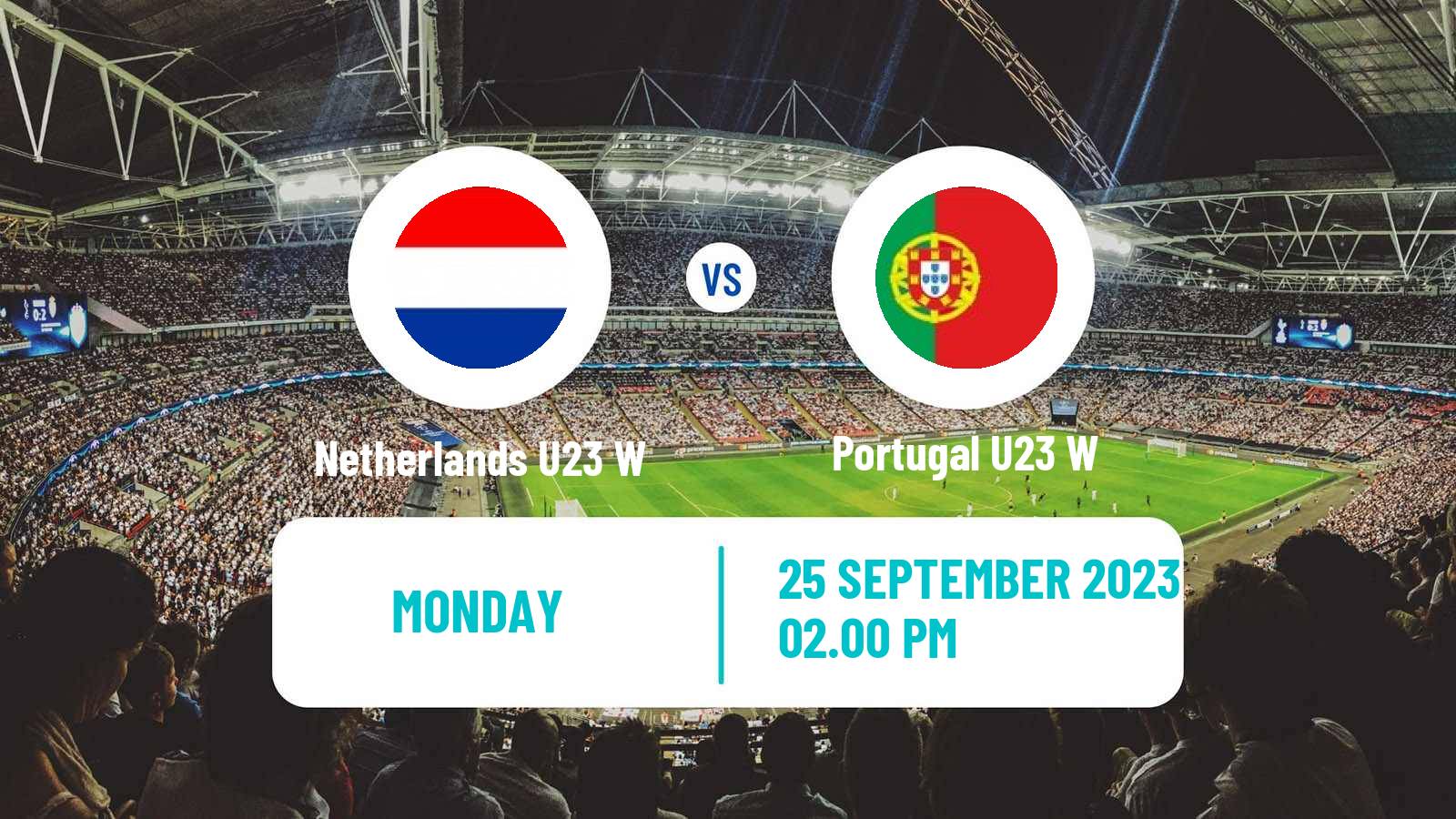 Soccer Friendly International Women Netherlands U23 W - Portugal U23 W