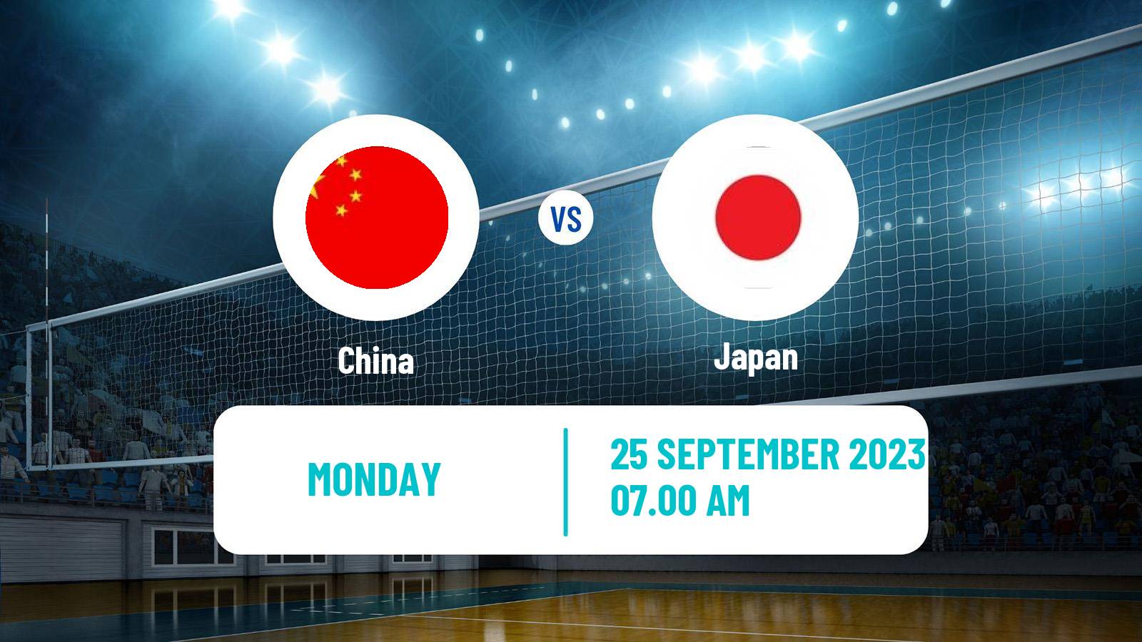 Volleyball Asian Games Volleyball China - Japan