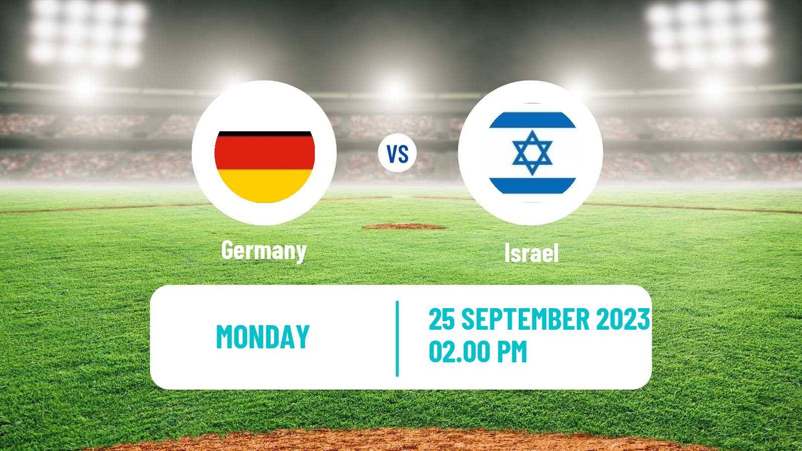 Baseball European Championship Baseball Germany - Israel