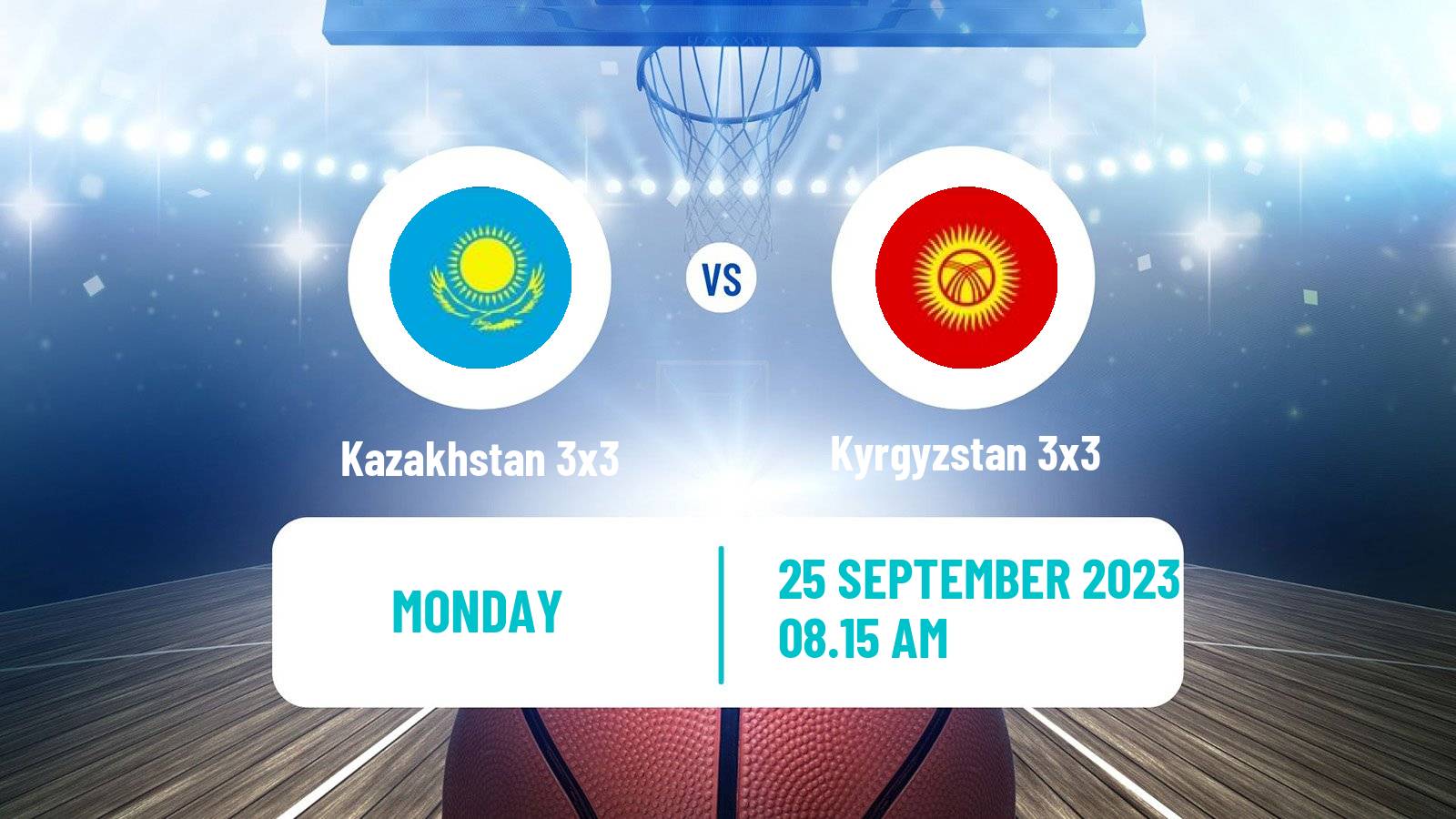 Basketball Asian Games Basketball 3x3 Kazakhstan 3x3 - Kyrgyzstan 3x3